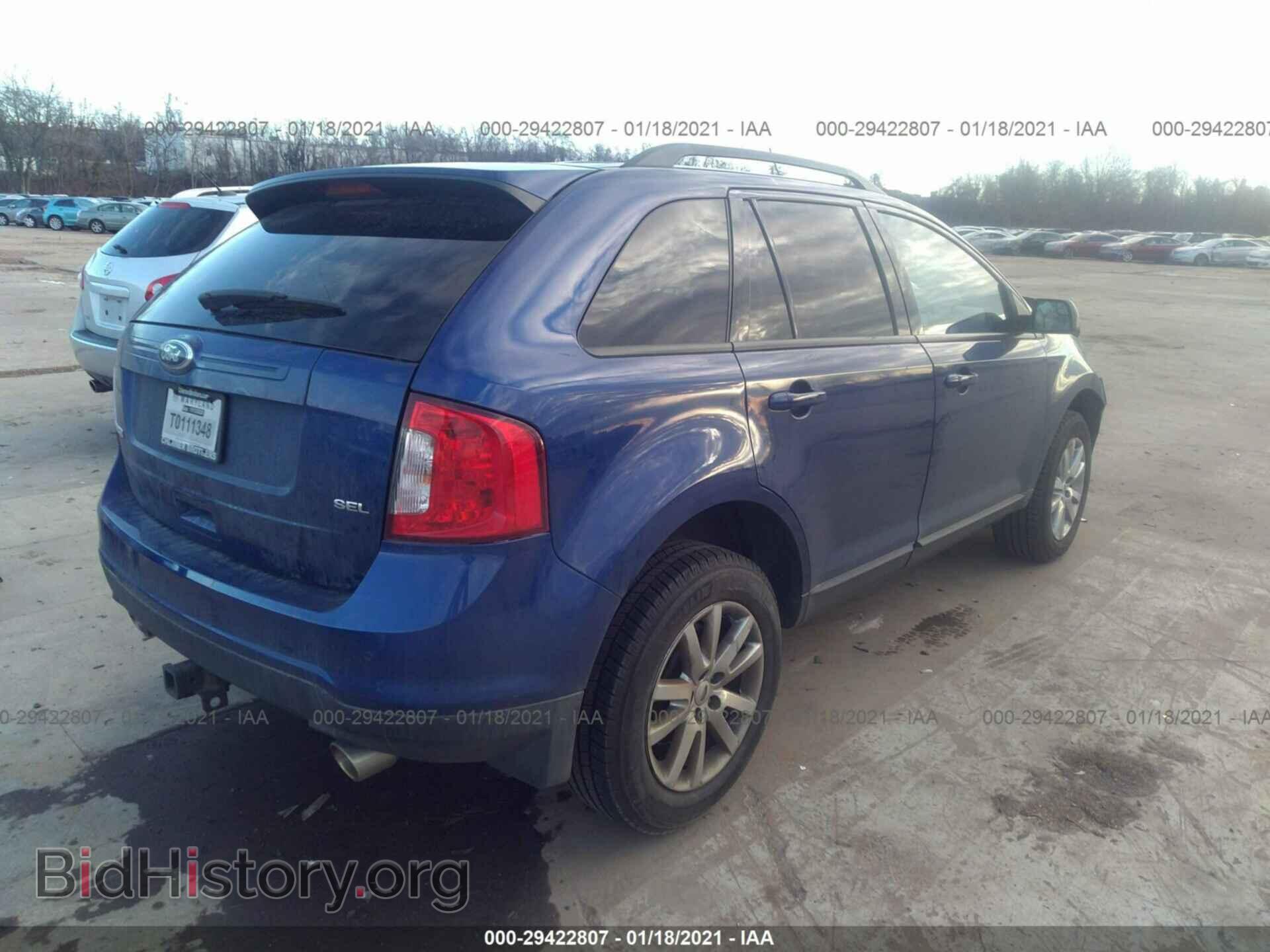 2013 FORD EDGE - VIN: 2FMDK3JC3DBB42185 - Фото 4
