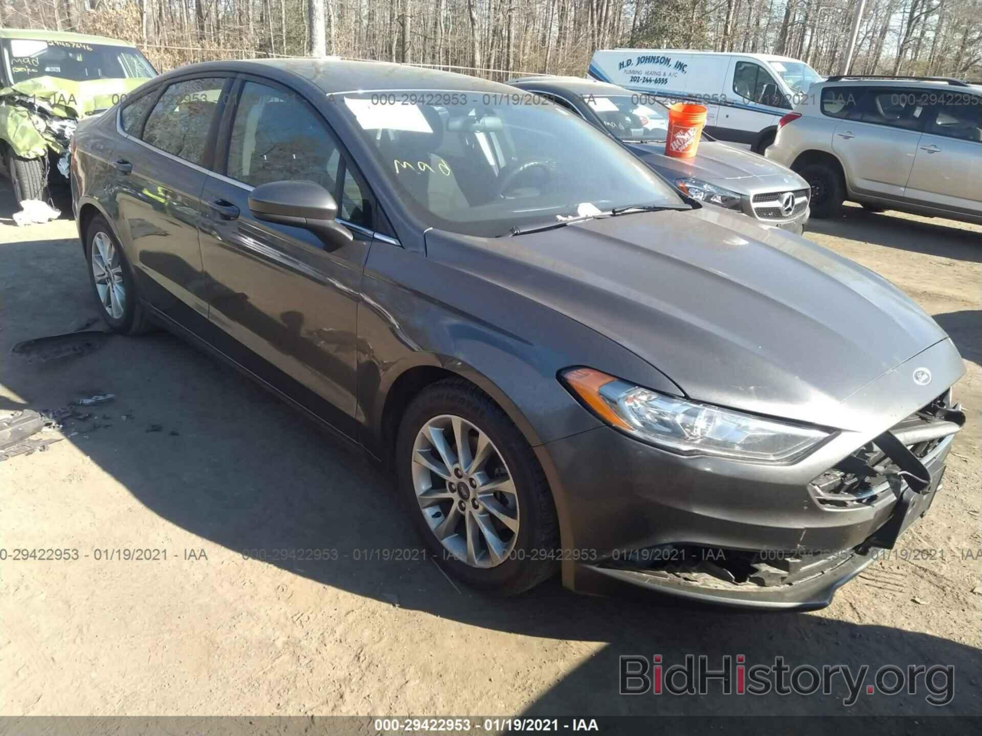 Photo 3FA6P0H79HR204465 - FORD FUSION 2017