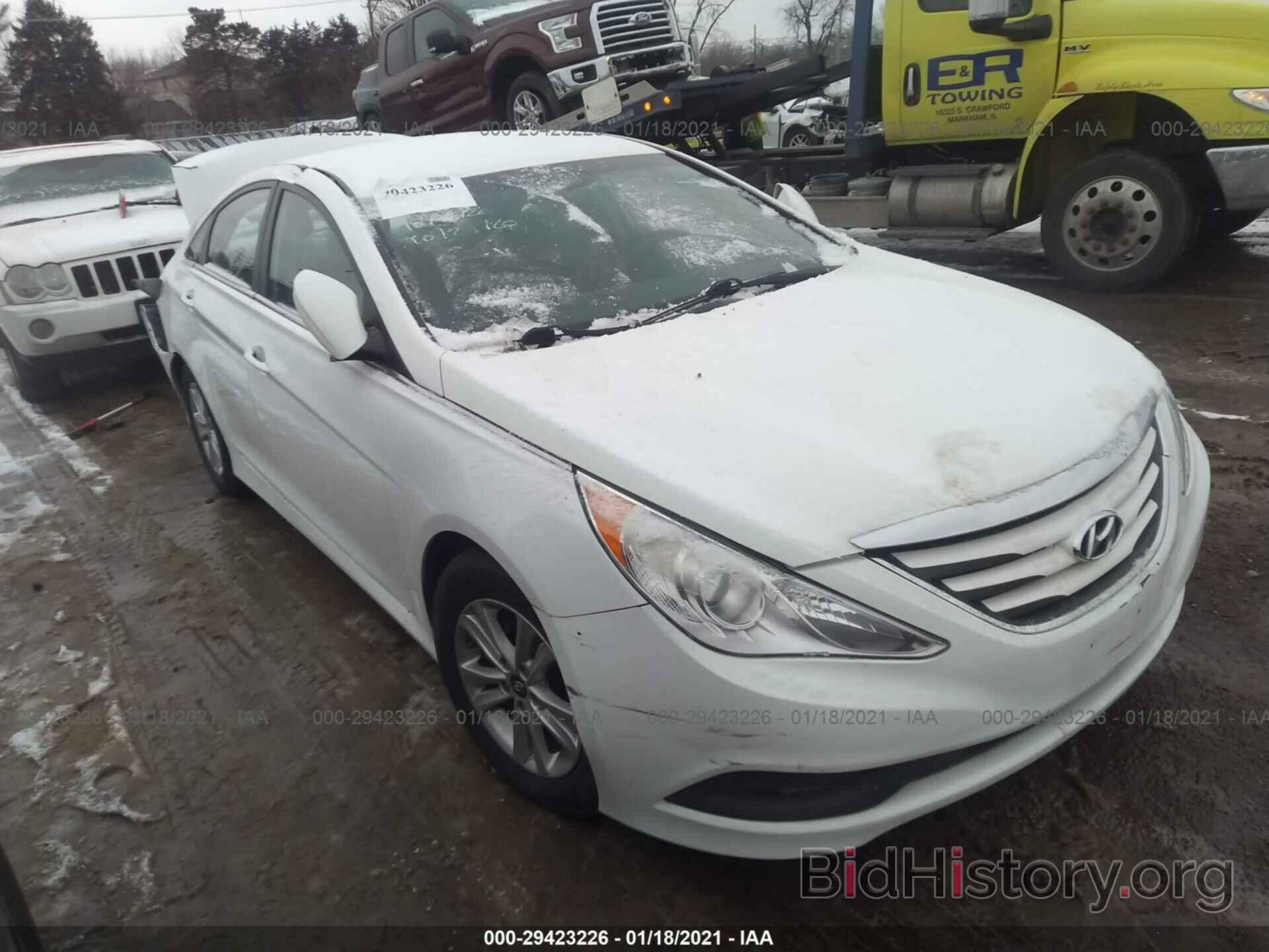 Photo 5NPEB4AC9EH830566 - HYUNDAI SONATA 2014