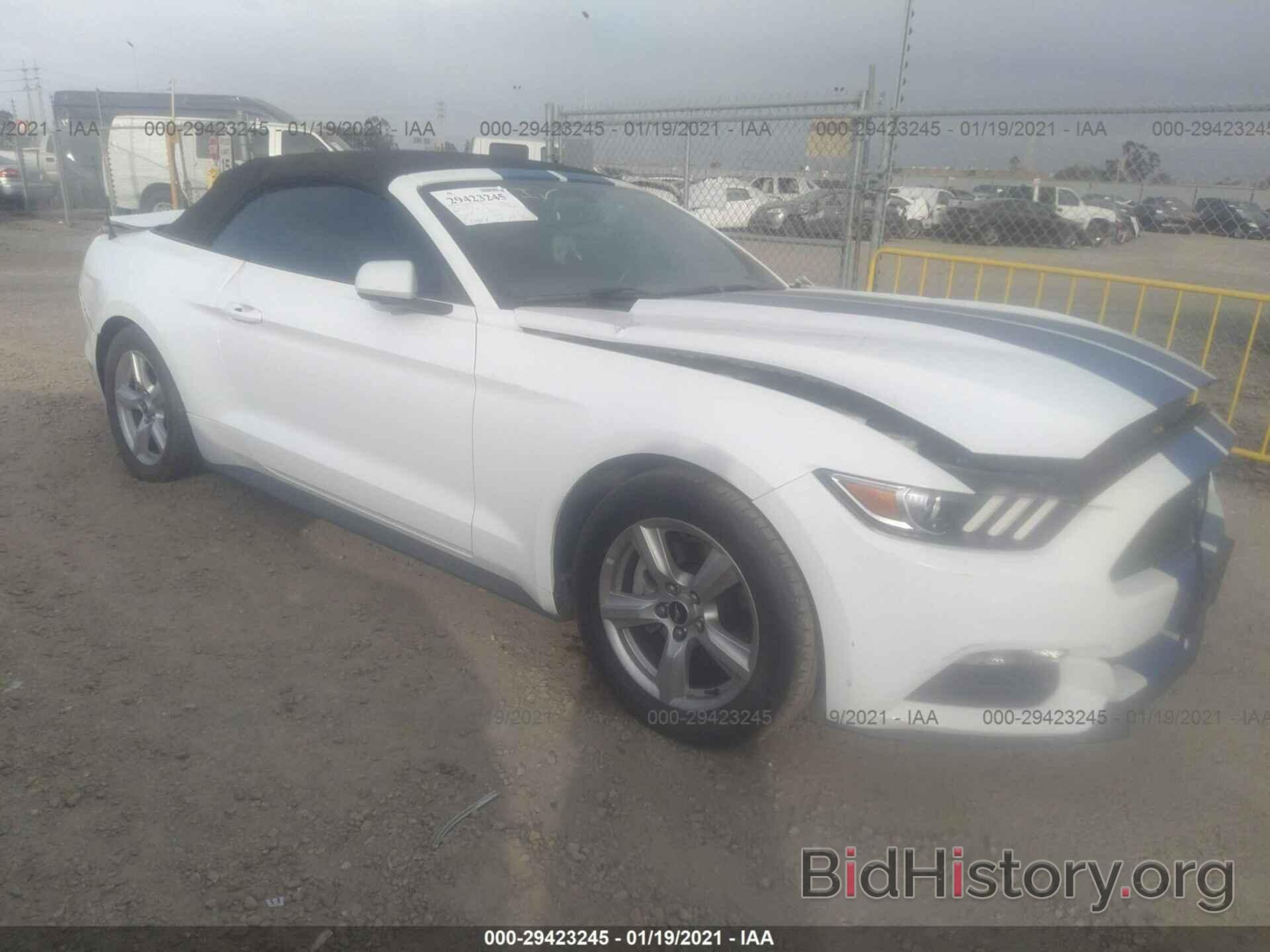 Photo 1FATP8EM6G5307064 - FORD MUSTANG 2016