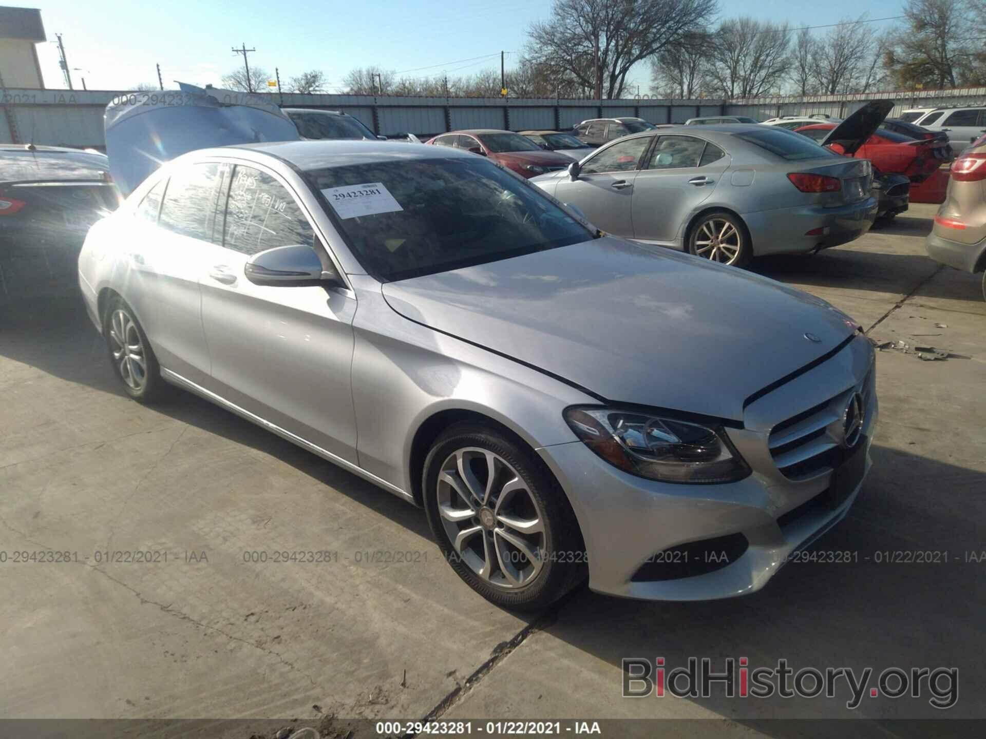 Photo 55SWF4JB2GU099446 - MERCEDES-BENZ C-CLASS 2016