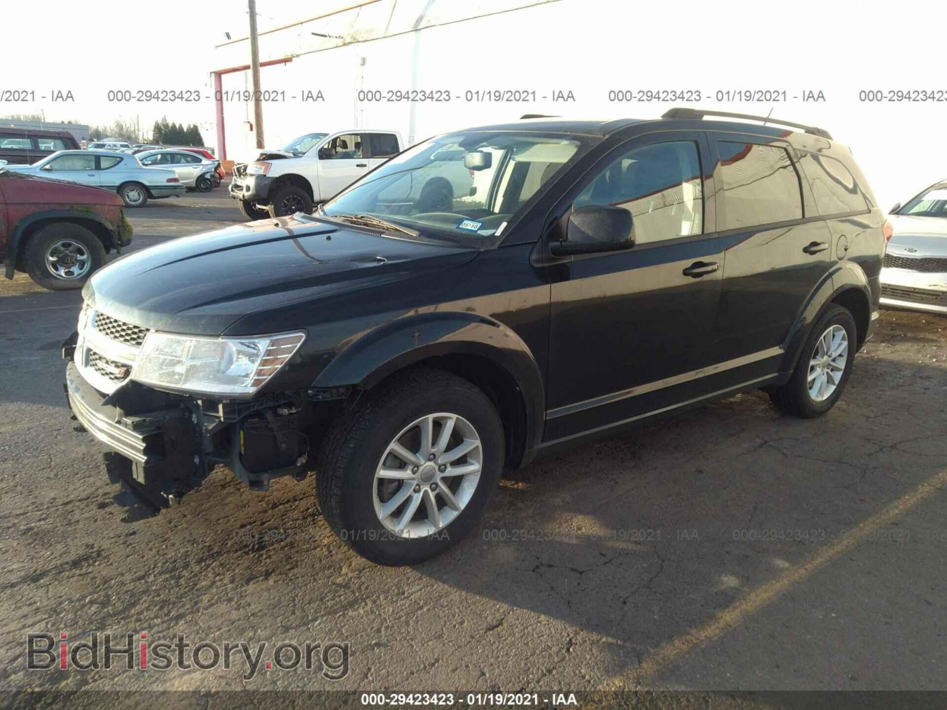 2016 DODGE JOURNEY - VIN: 3C4PDCBB7GT213575 - Фото 2