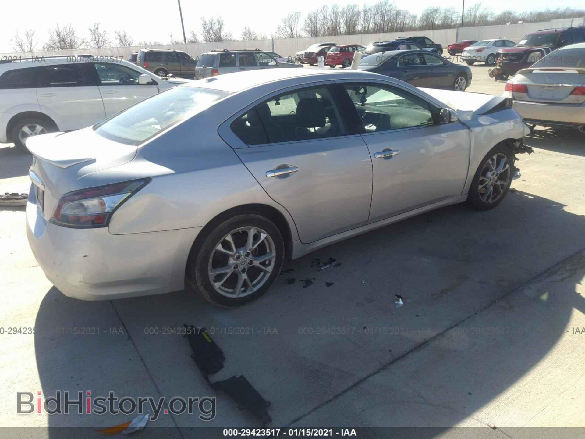2012 NISSAN MAXIMA - VIN: 1N4AA5AP2CC858234 - Фото 4