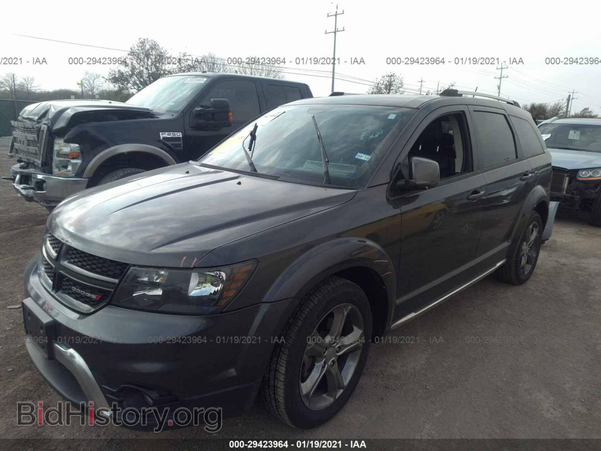 2016 DODGE JOURNEY - VIN: 3C4PDCGB2GT131505 - Фото 2
