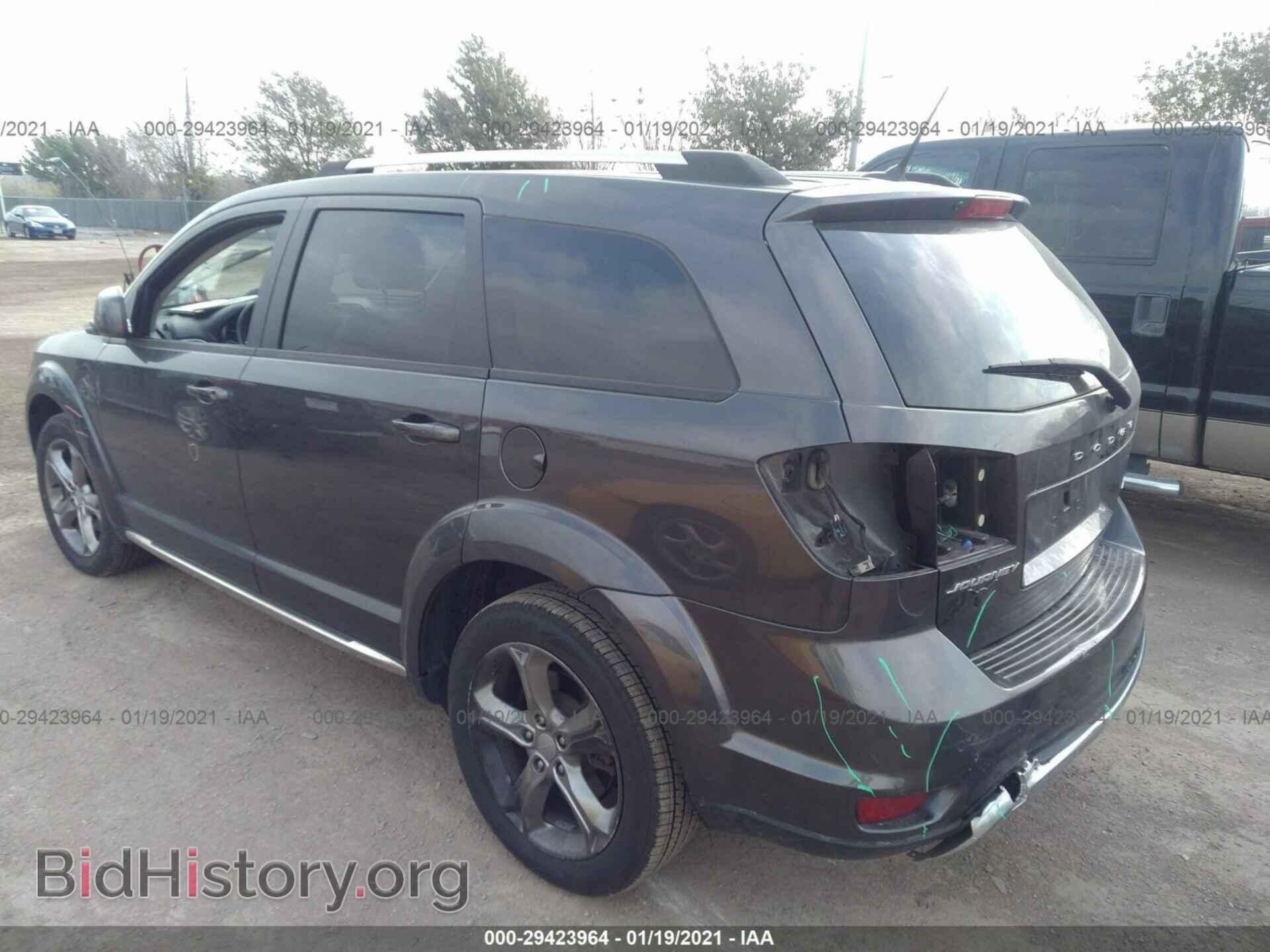 2016 DODGE JOURNEY - VIN: 3C4PDCGB2GT131505 - Фото 3