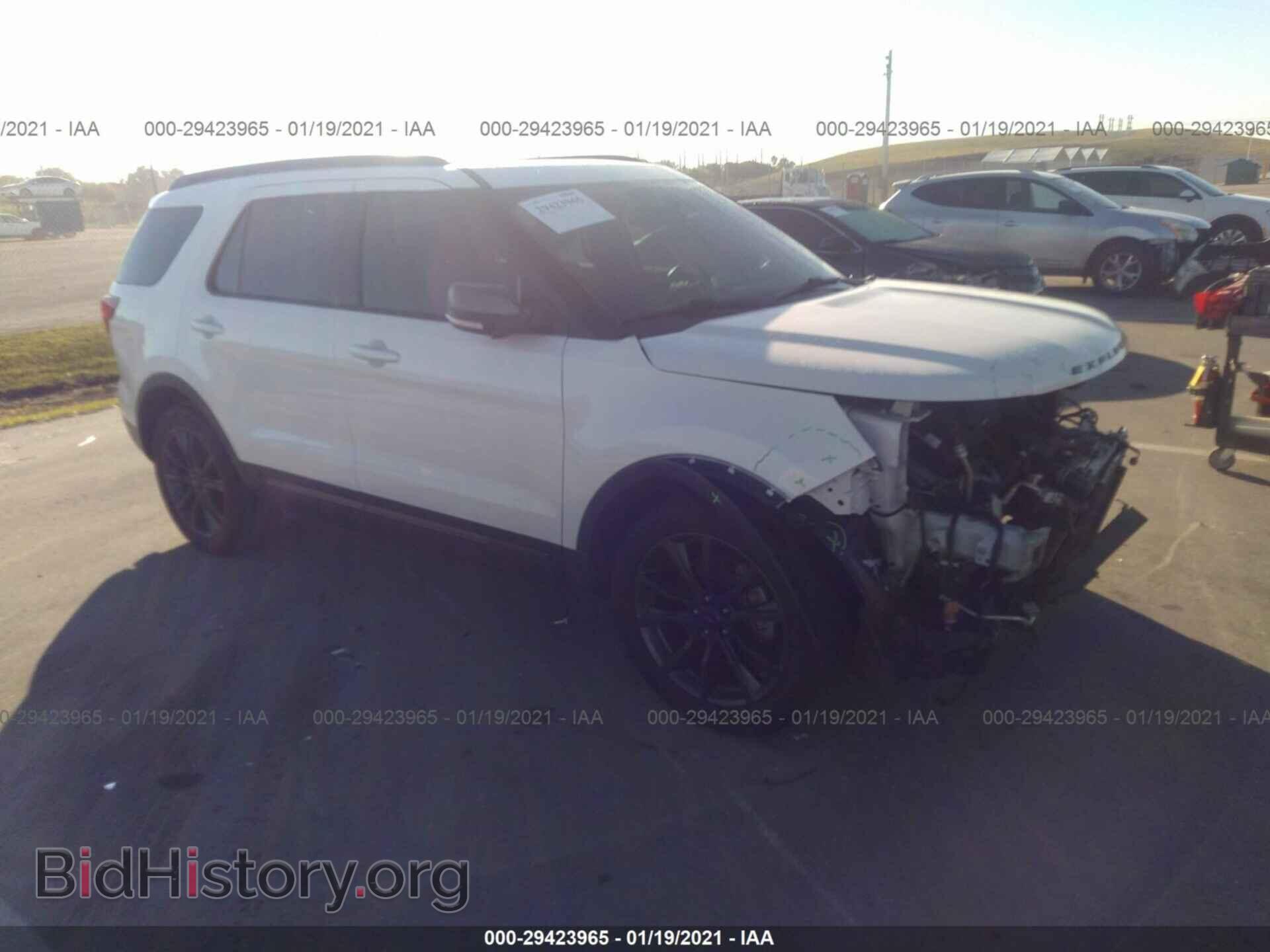 Фотография 1FM5K7D81HGB87613 - FORD EXPLORER 2017