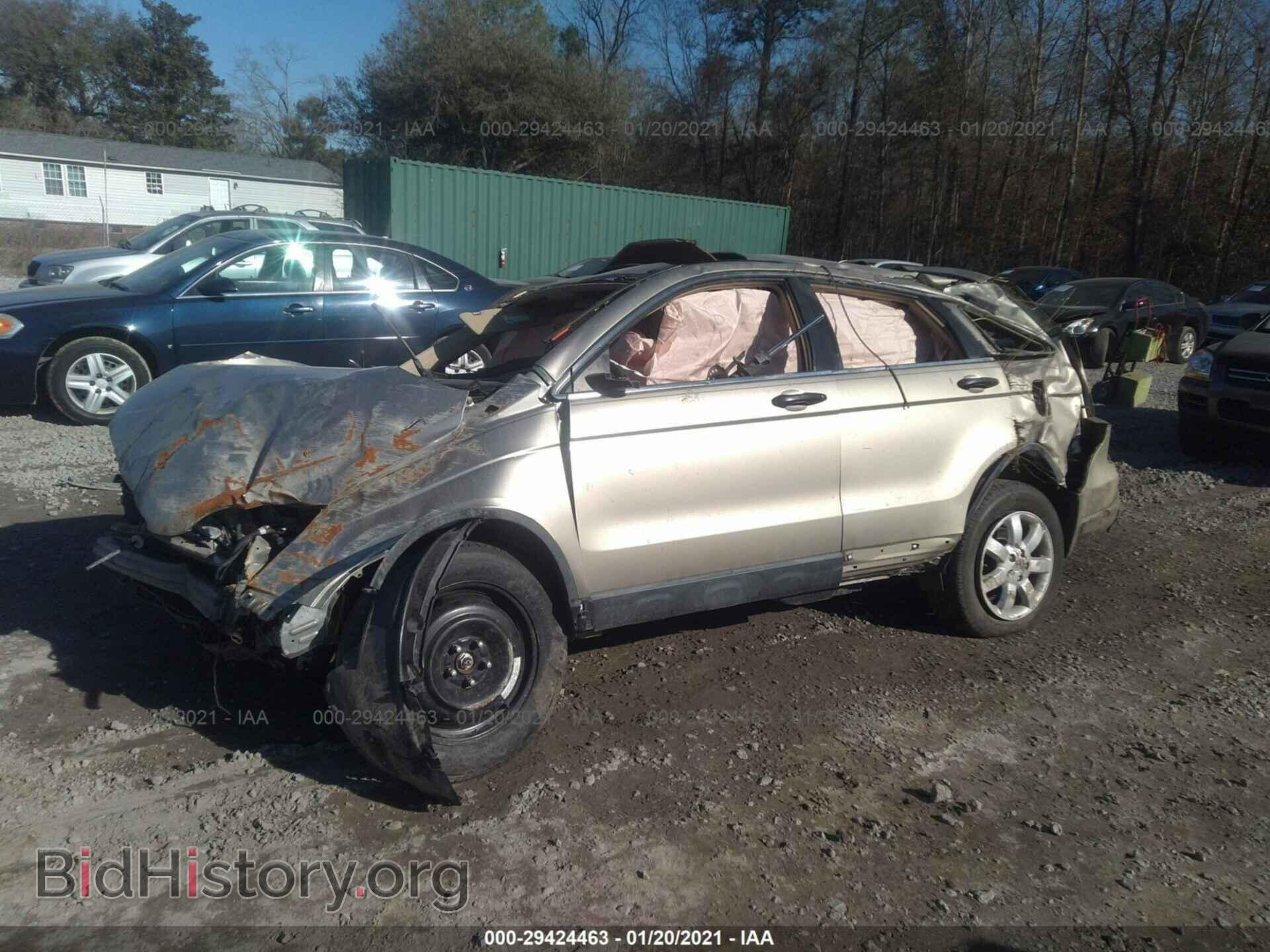 2007 HONDA CR-V - VIN: JHLRE38577C070455 - Фото 2