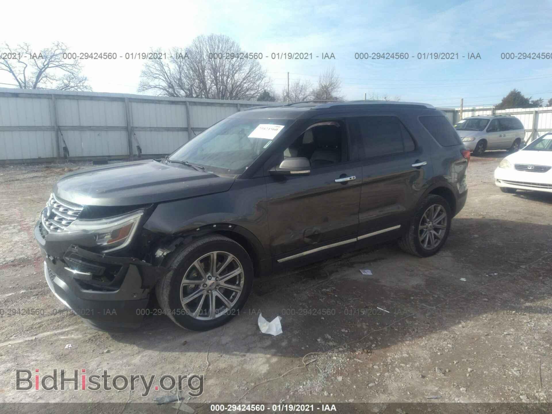 2016 FORD EXPLORER - VIN: 1FM5K7F8XGGB31424 - Photo 2