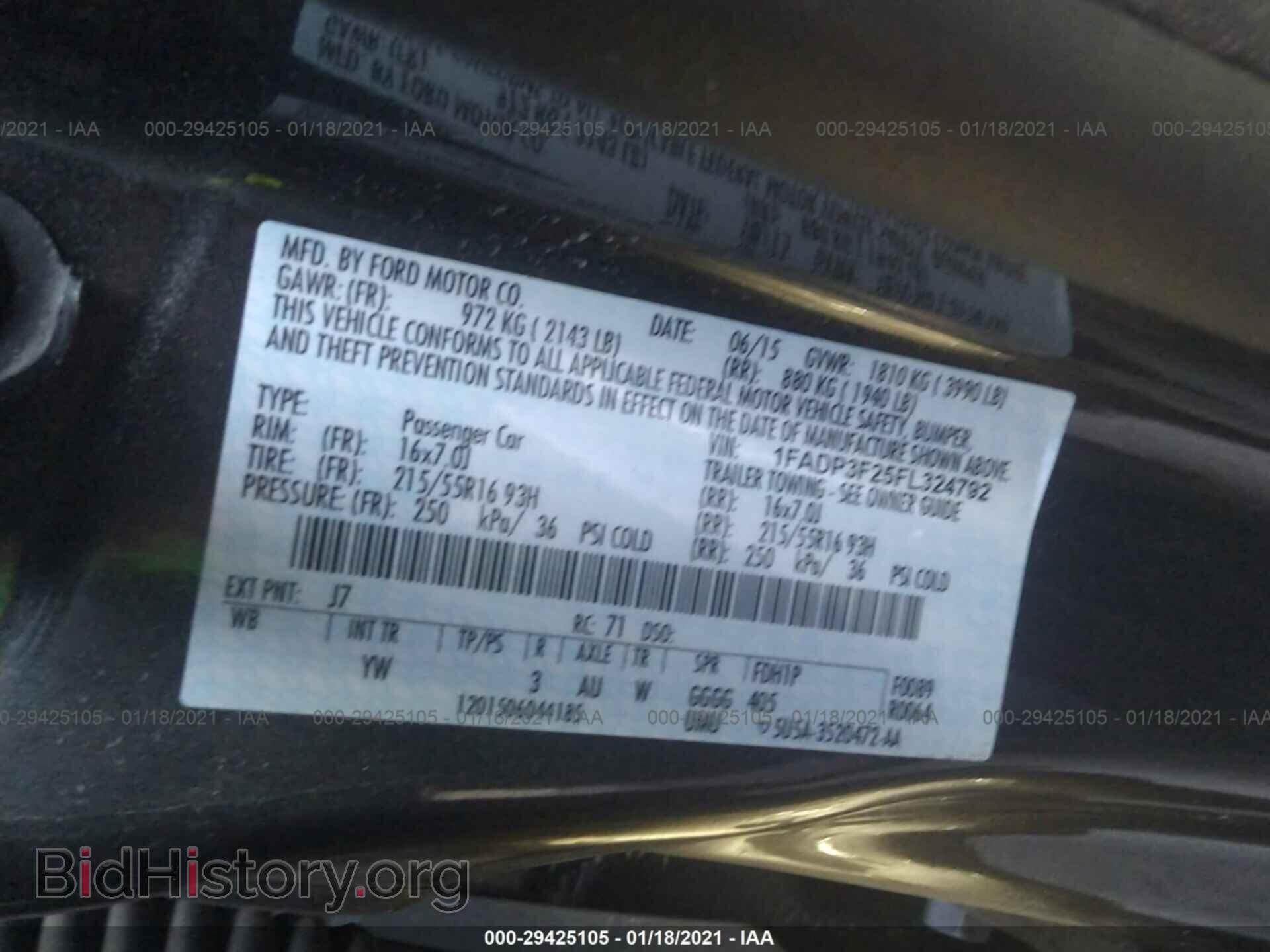 2015 FORD FOCUS - VIN: 1FADP3F25FL324792 - Photo 9