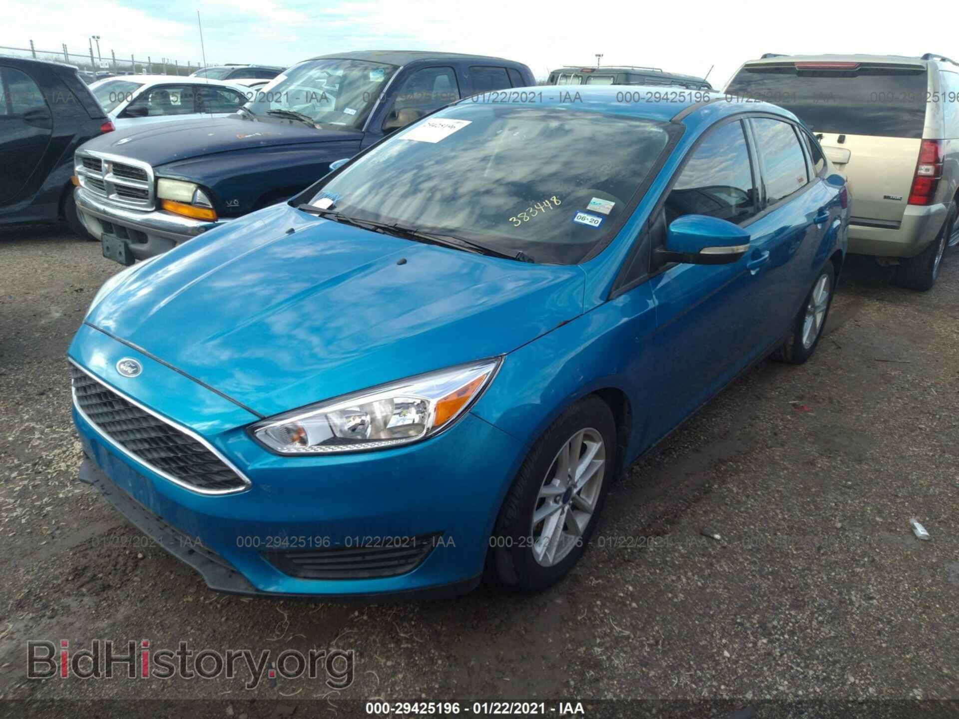 2016 FORD FOCUS - VIN: 1FADP3F28GL383448 - Фото 2