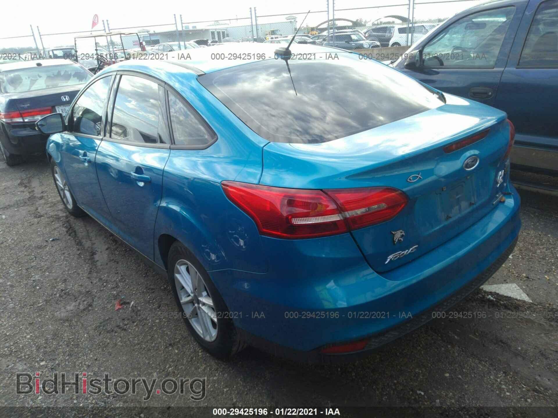 2016 FORD FOCUS - VIN: 1FADP3F28GL383448 - Фото 3