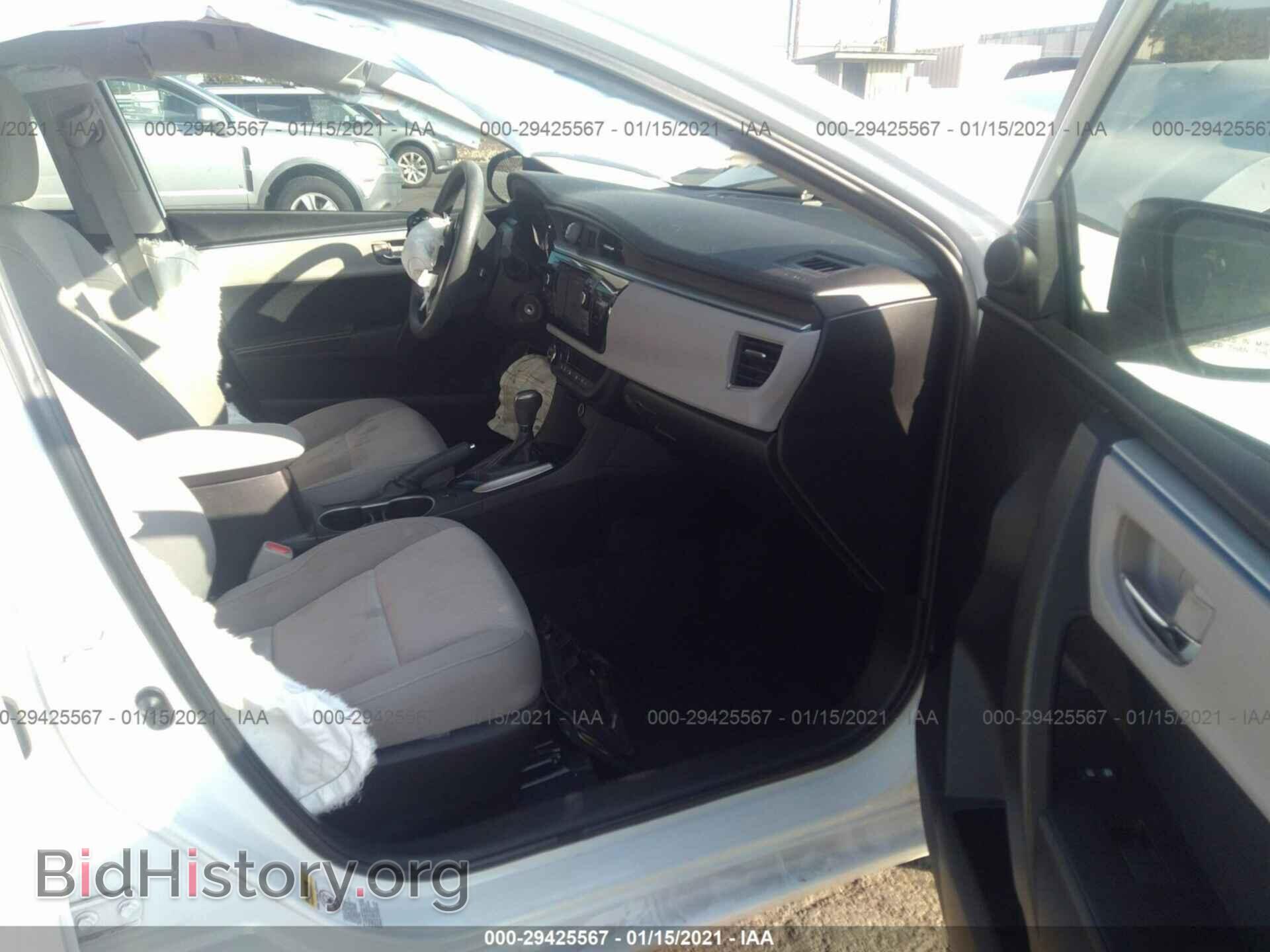 2014 TOYOTA COROLLA - VIN: 5YFBURHE1EP004895 - Фото 5