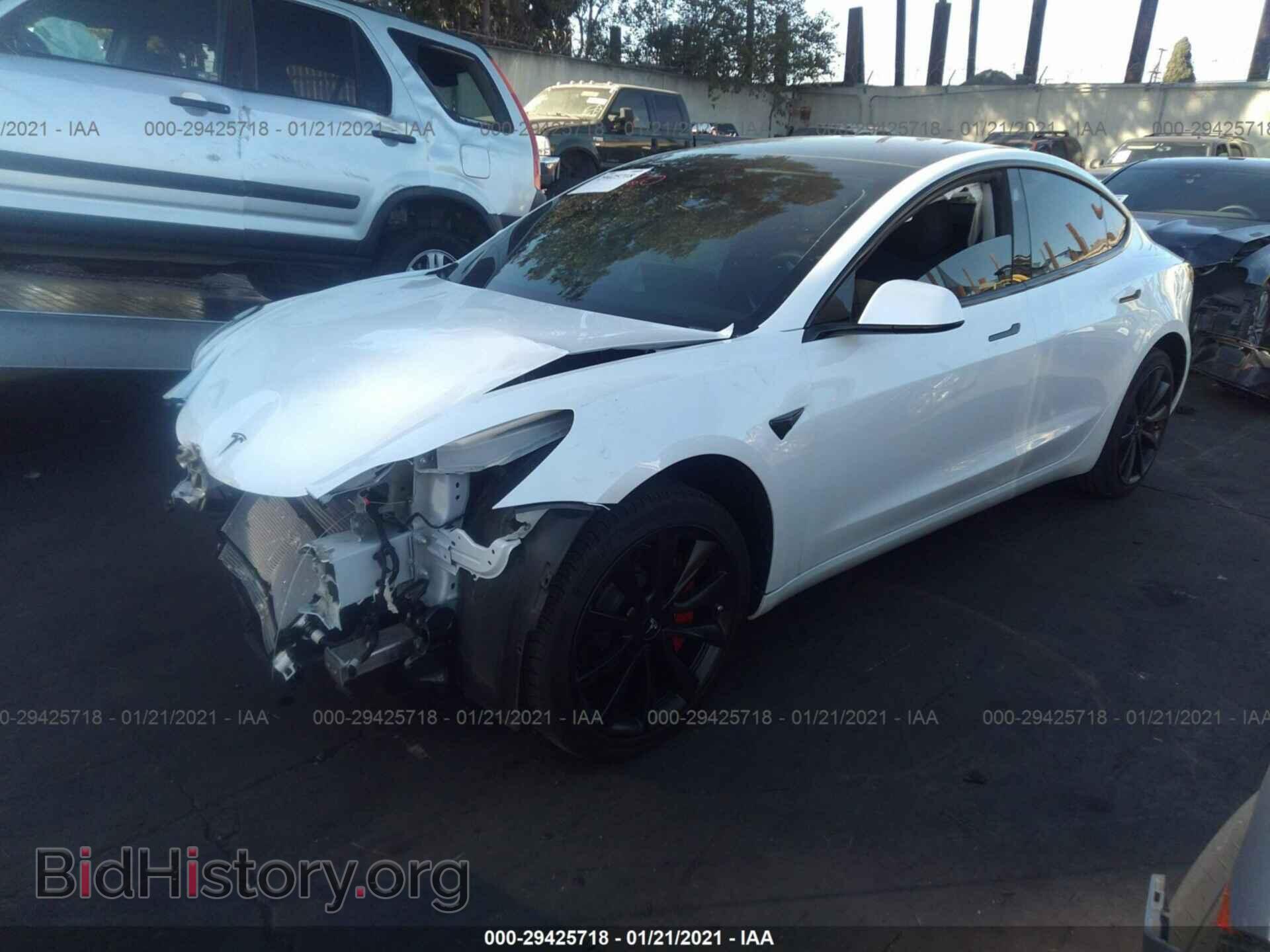 2019 TESLA MODEL 3 - VIN: 5YJ3E1EA4KF476665 - Photo 2