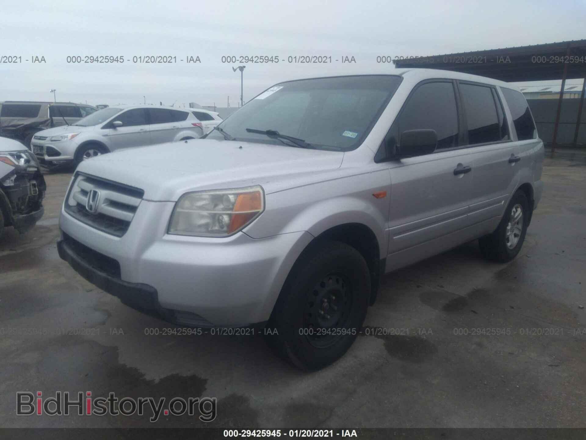 2007 HONDA PILOT - VIN: 5FNYF28127B016786 - Фото 2