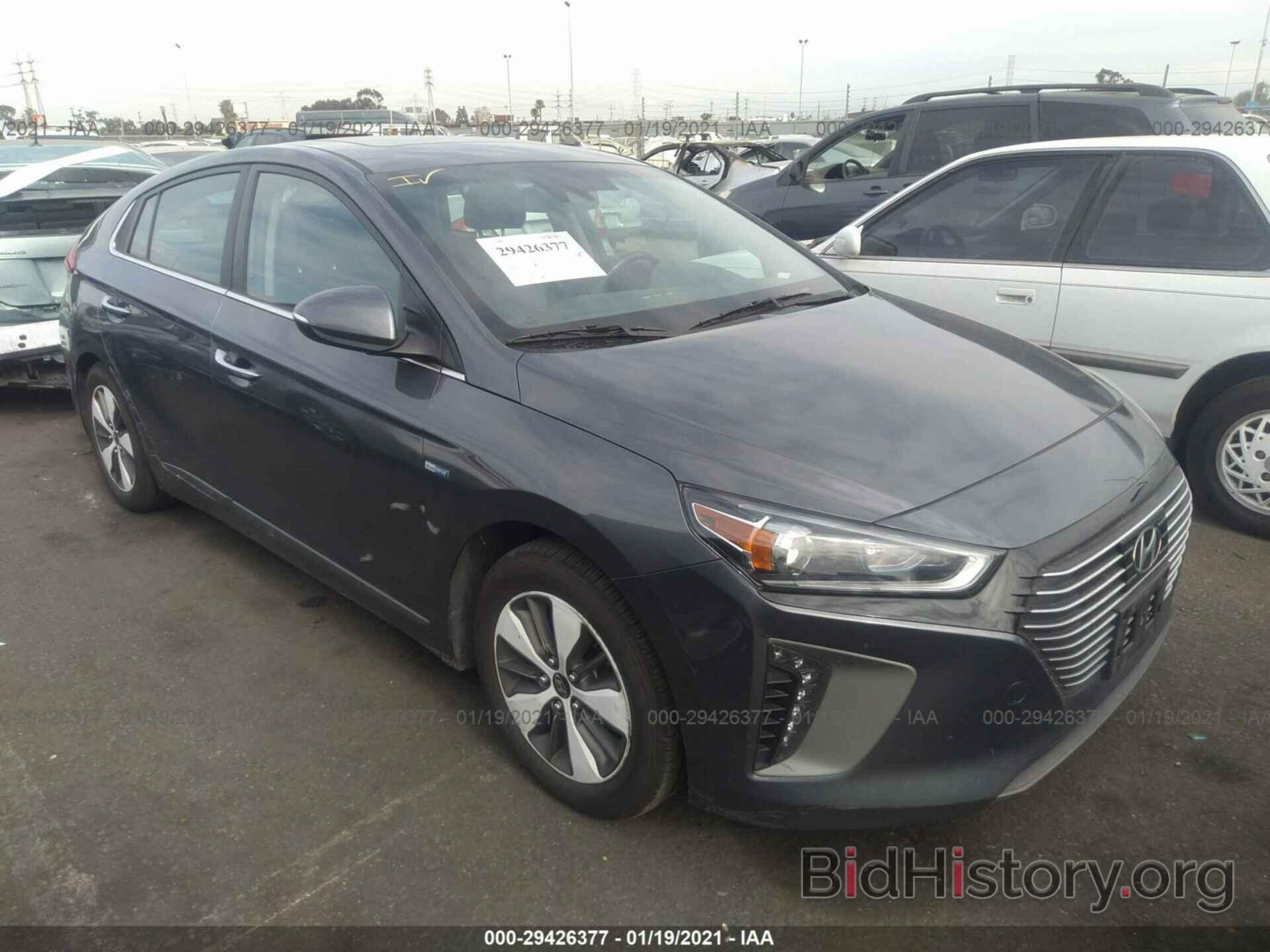 Photo KMHC75LD6KU107534 - HYUNDAI IONIQ PLUG-IN HYBRID 2019