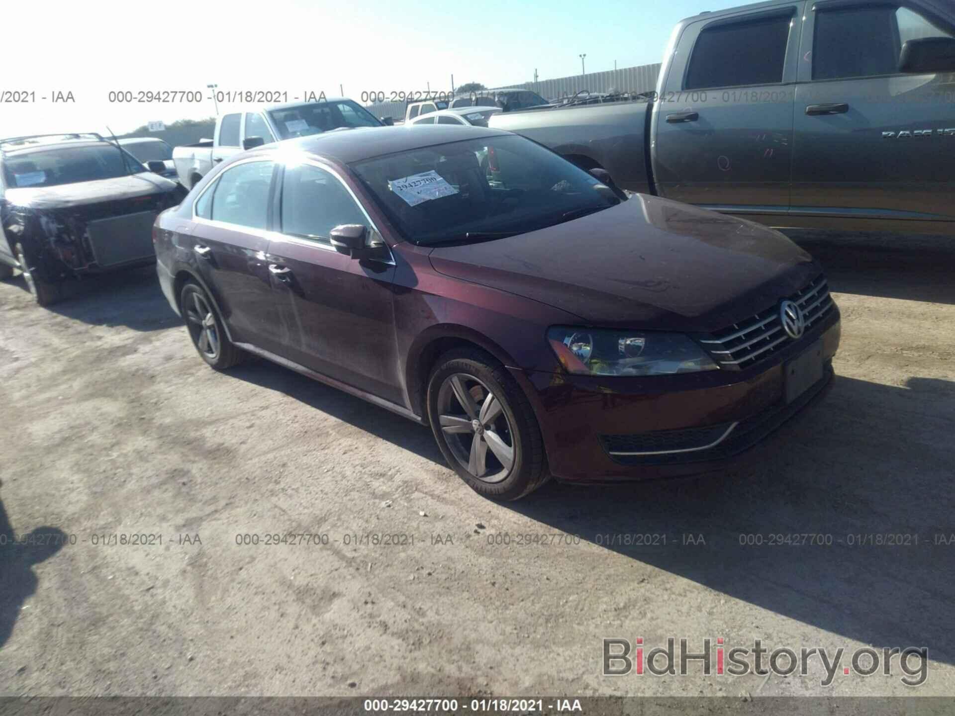 Photo 1VWBN7A39DC035553 - VOLKSWAGEN PASSAT 2013