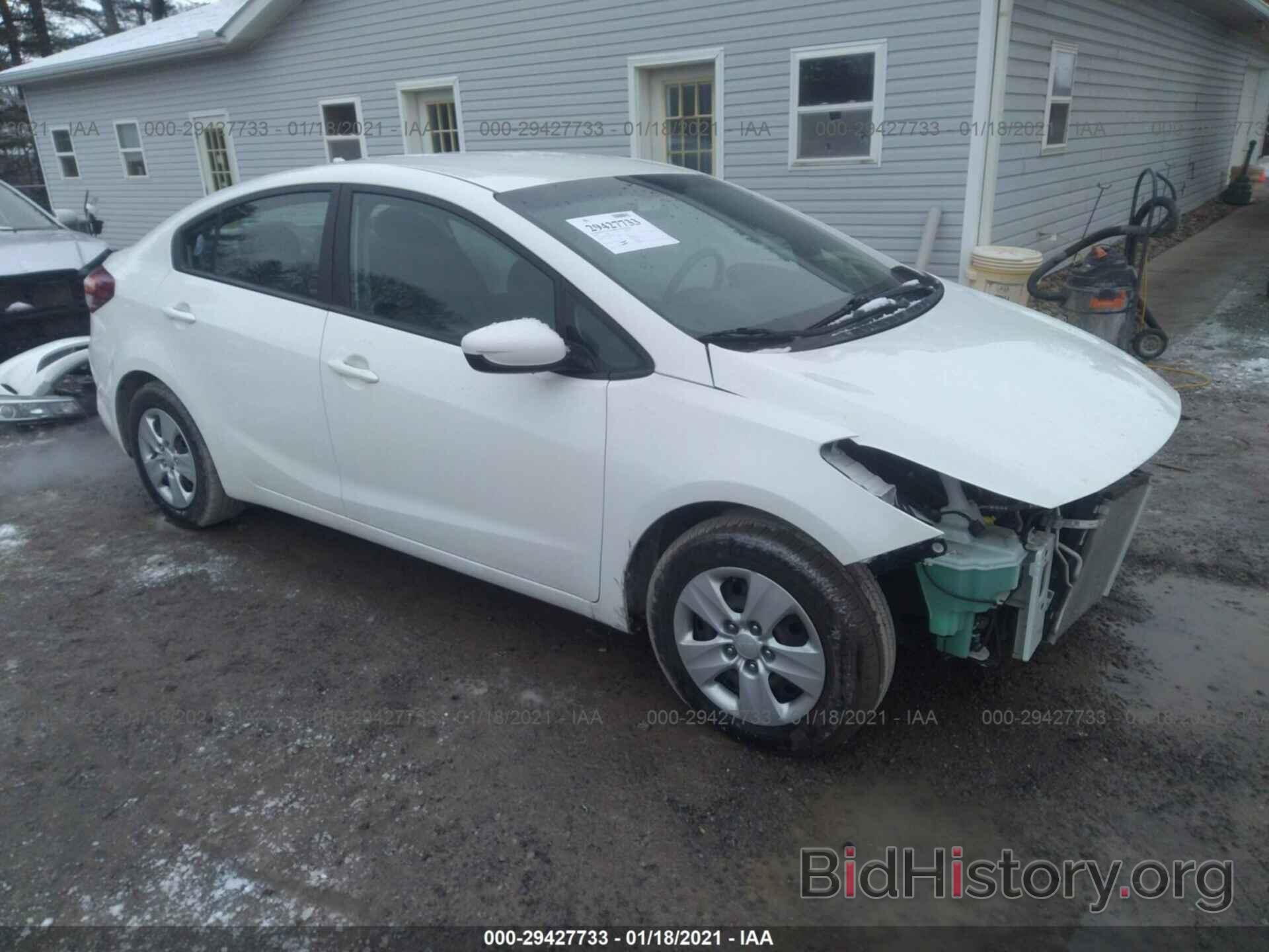 Photo 3KPFK4A7XJE189336 - KIA FORTE 2018