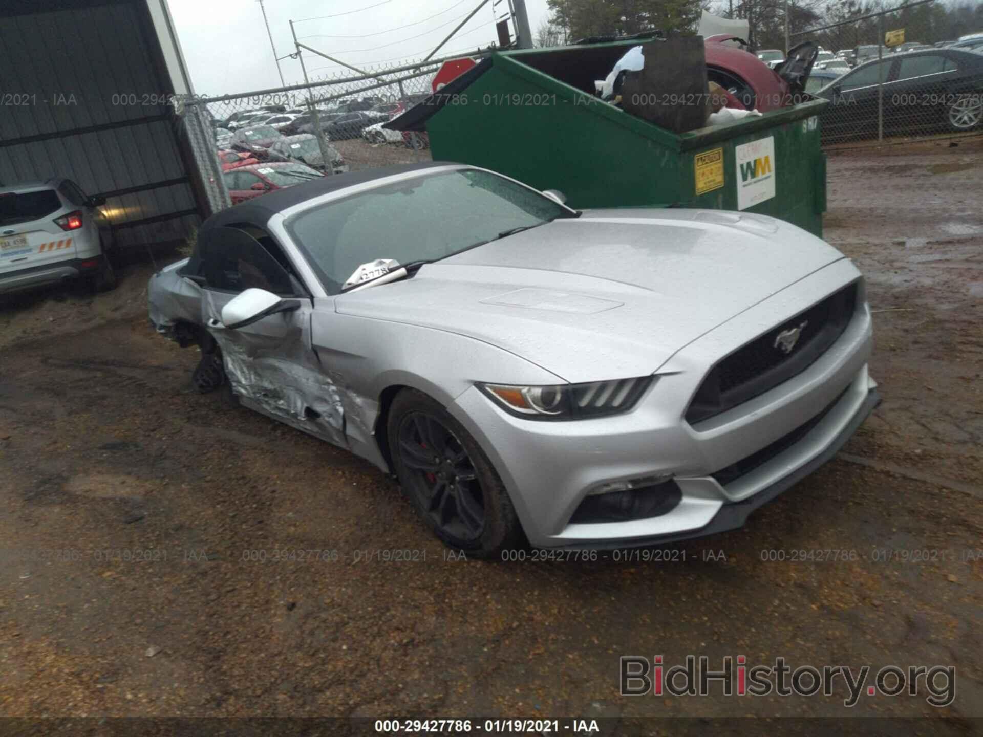 Photo 1FATP8FF9G5212823 - FORD MUSTANG 2016