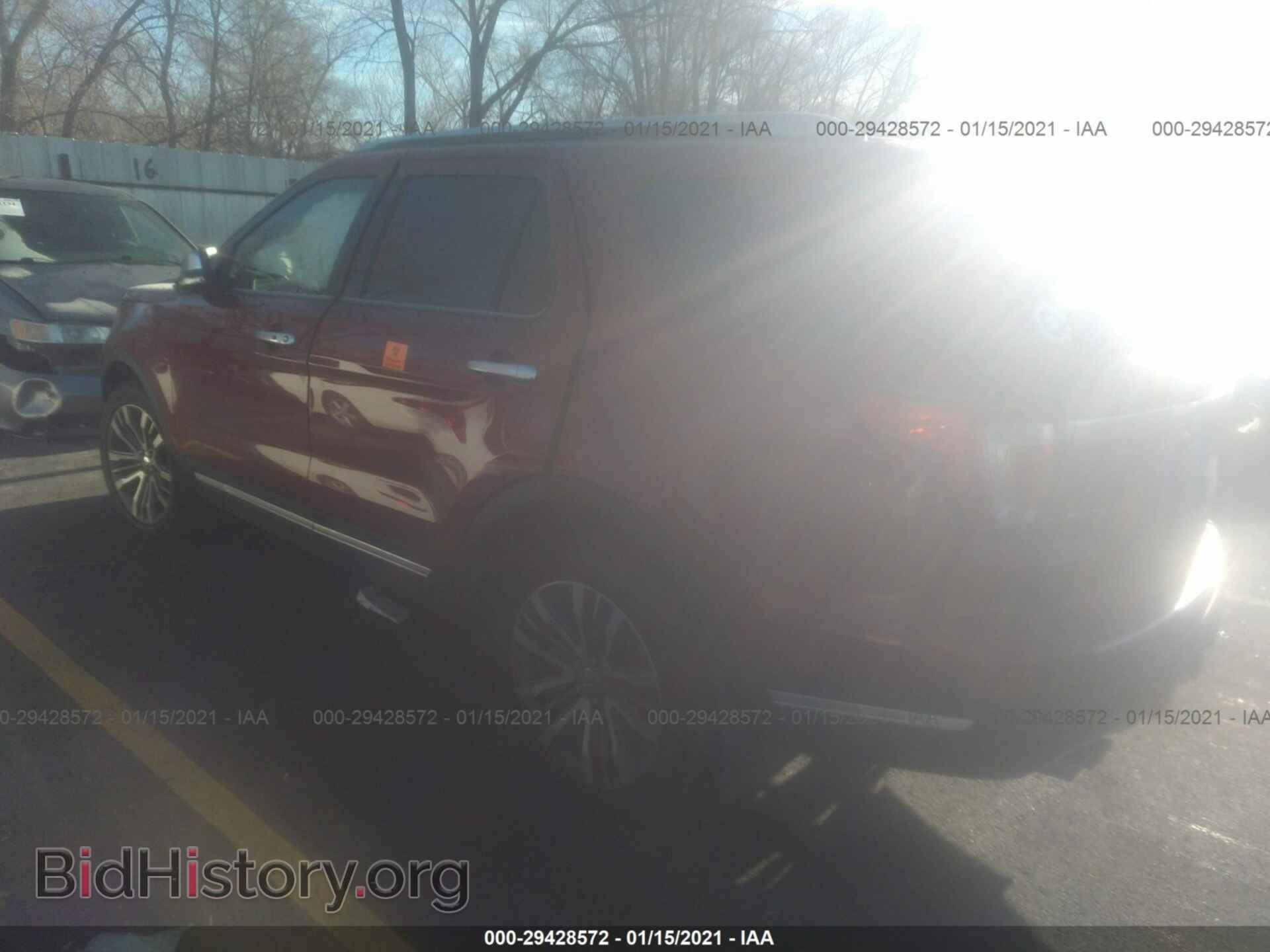 2018 FORD EXPLORER - VIN: 1FM5K8HT0JGA29290 - Фото 3