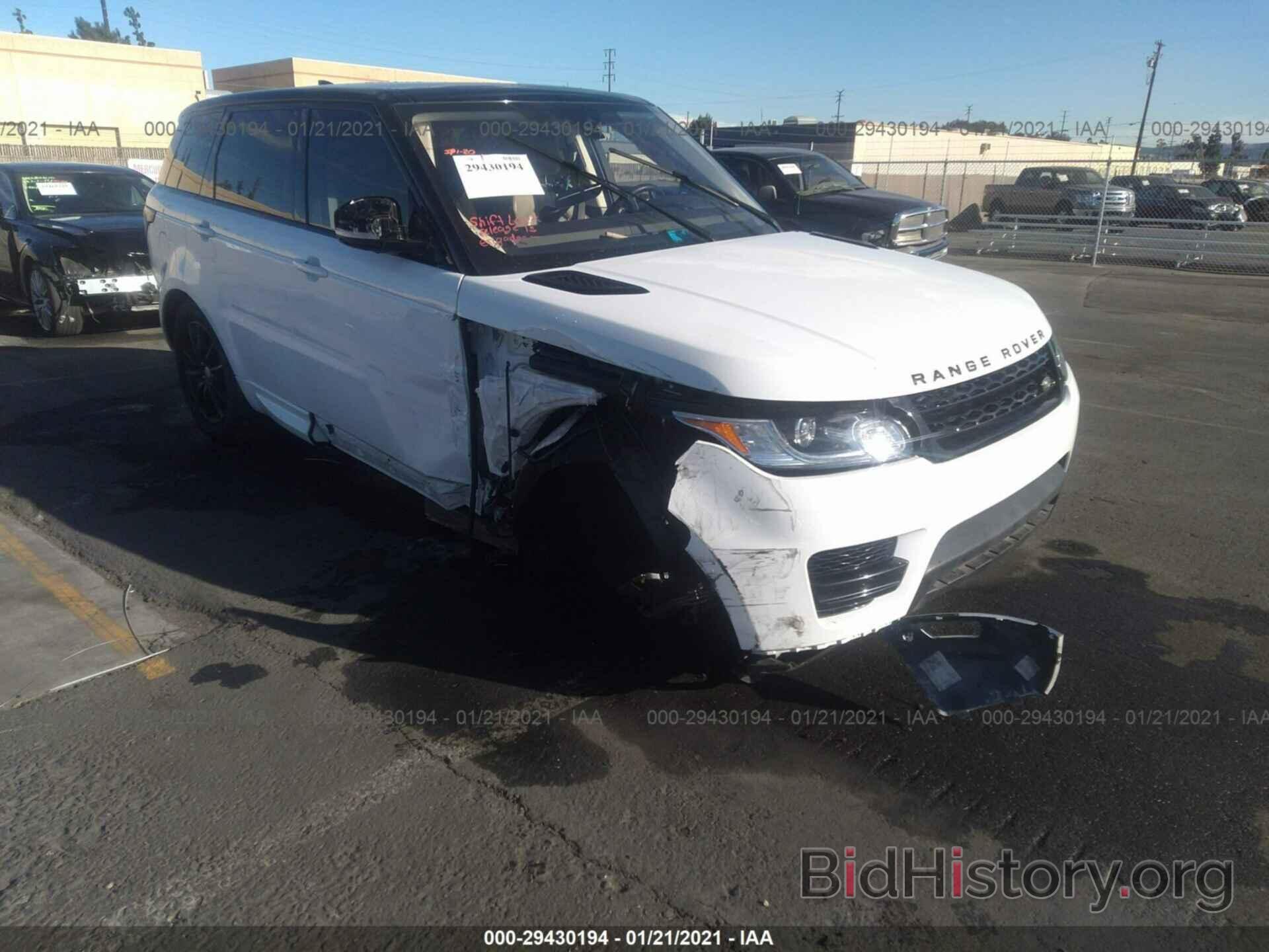 Photo SALWG2FV6HA139262 - LAND ROVER RANGE ROVER SPORT 2017