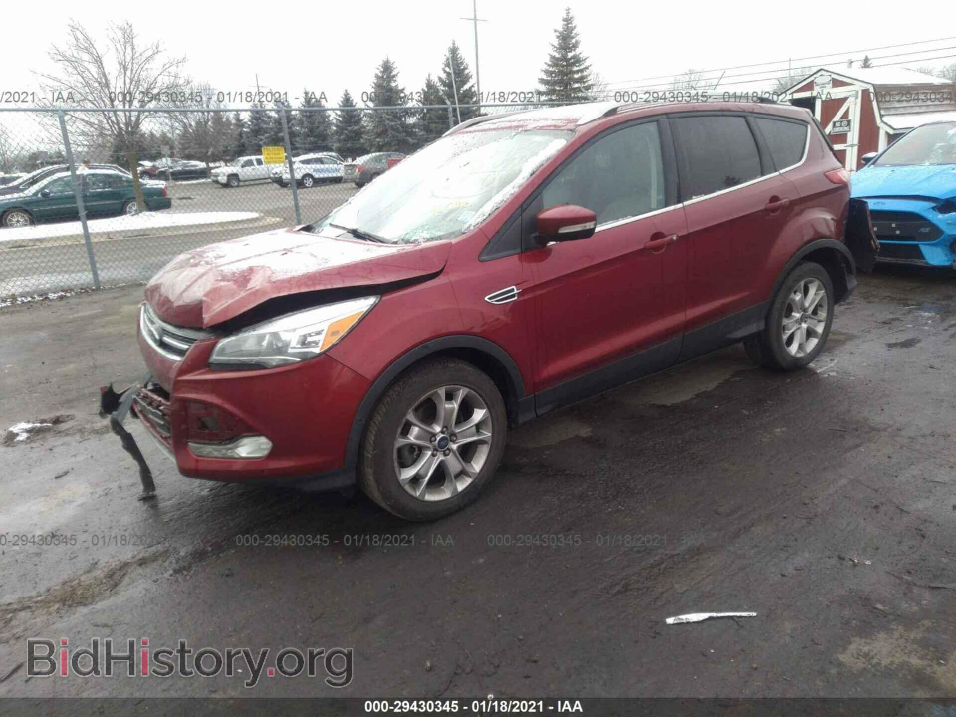 2014 FORD ESCAPE - VIN: 1FMCU9J93EUA60739 - Фото 2