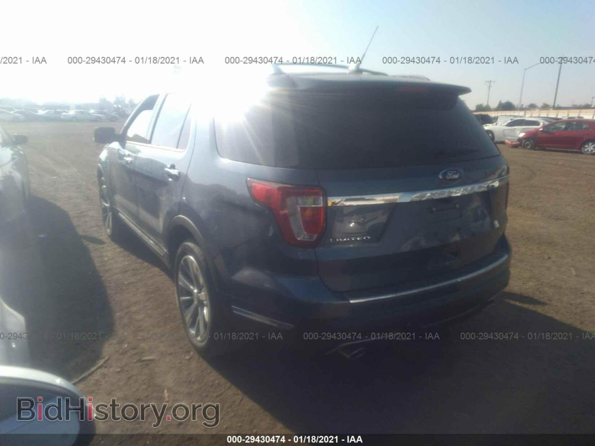 2018 FORD EXPLORER - VIN: 1FM5K7F8XJGB11245 - Фото 3