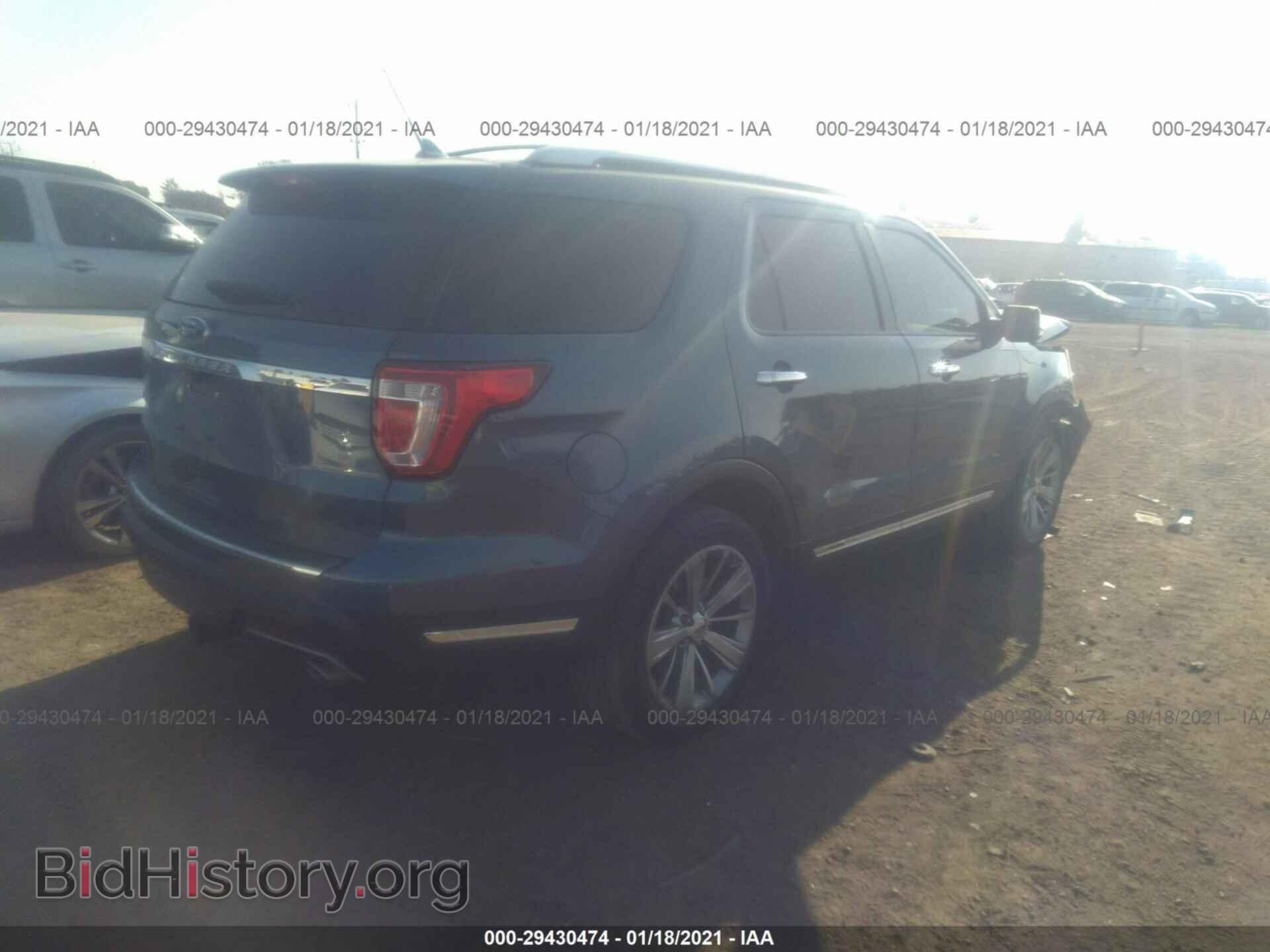 2018 FORD EXPLORER - VIN: 1FM5K7F8XJGB11245 - Фото 4