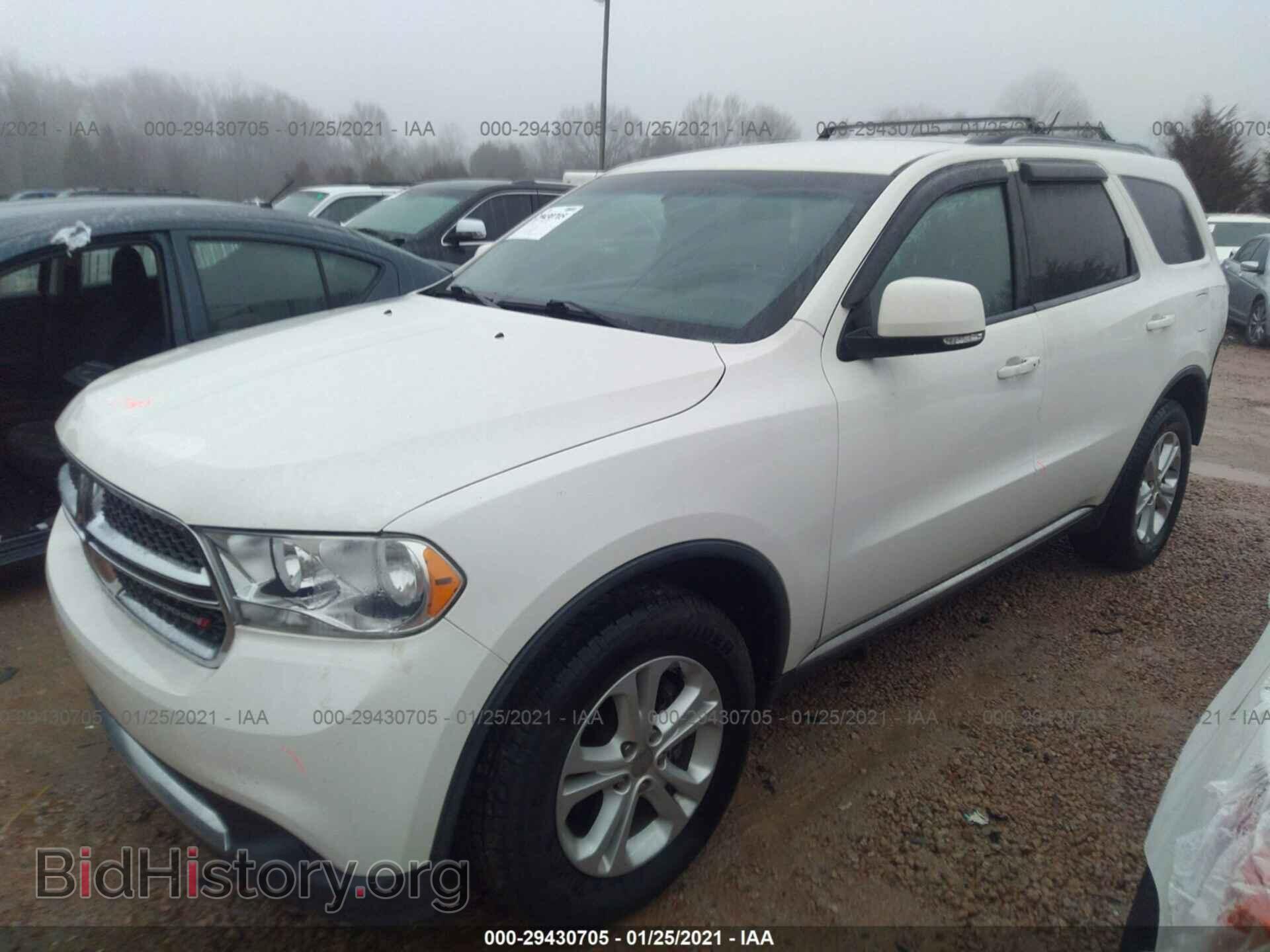 2012 DODGE DURANGO - VIN: 1C4RDHDGXCC284872 - Фото 2