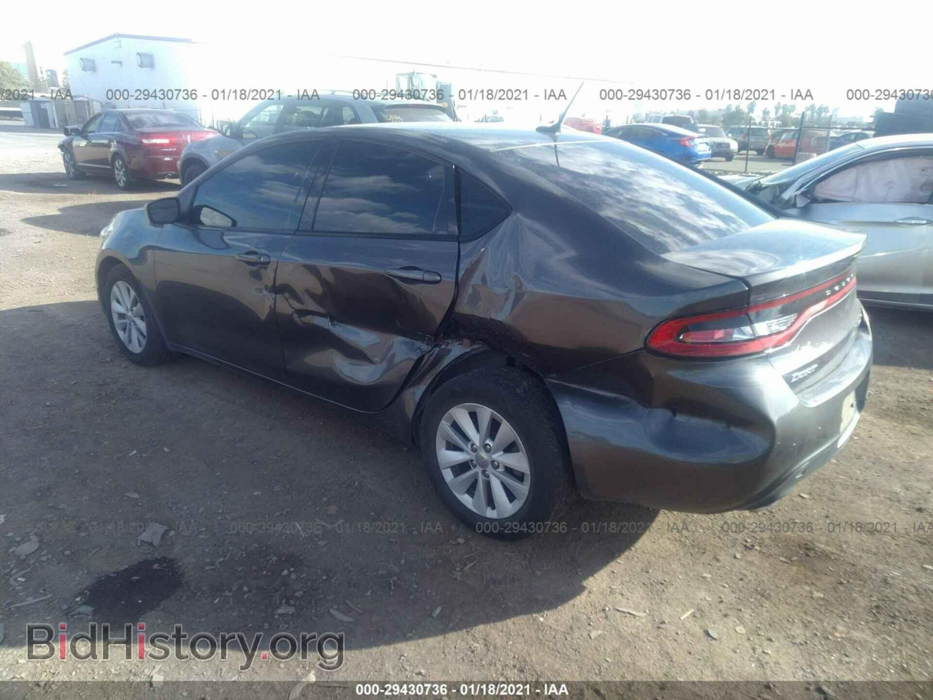 2016 DODGE DART - VIN: 1C3CDFBBXGD531166 - Фото 3