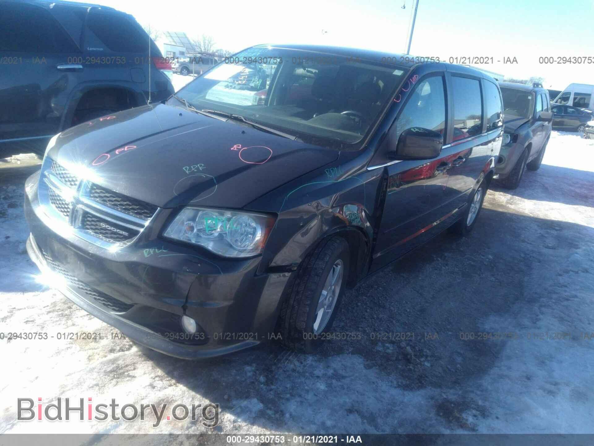 2012 DODGE GRAND CARAVAN - VIN: 2C4RDGDG2CR110327 - Фото 2