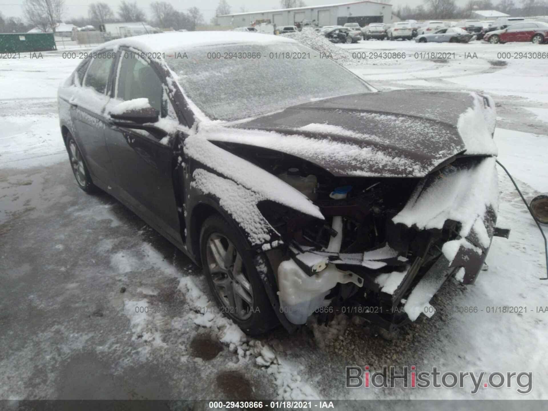 Фотография 3FA6P0HR6DR321514 - FORD FUSION 2013