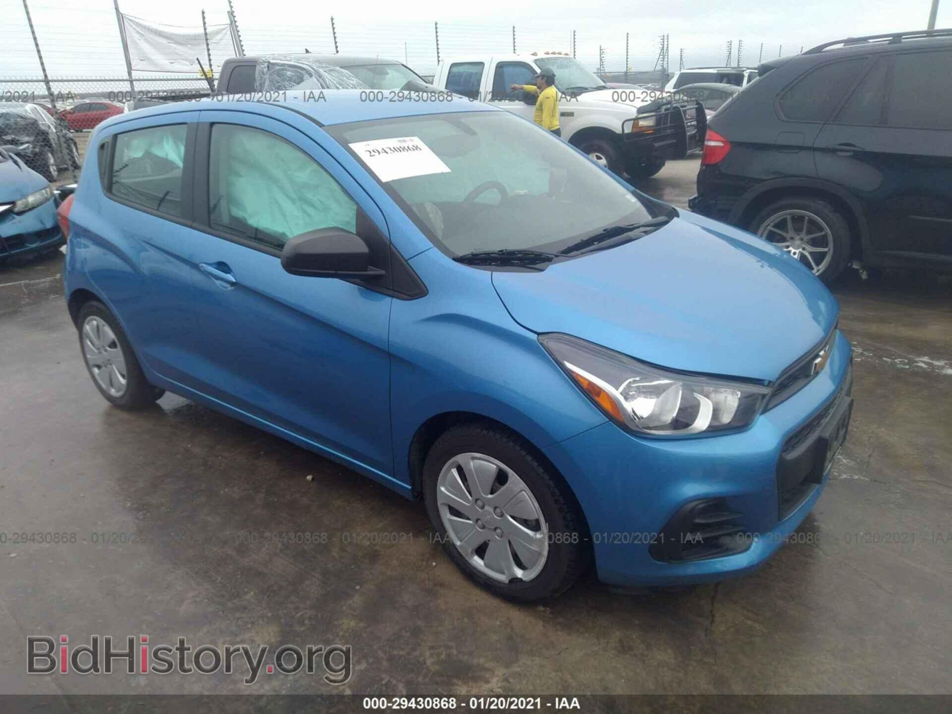 Фотография KL8CB6SA8HC742925 - CHEVROLET SPARK 2017