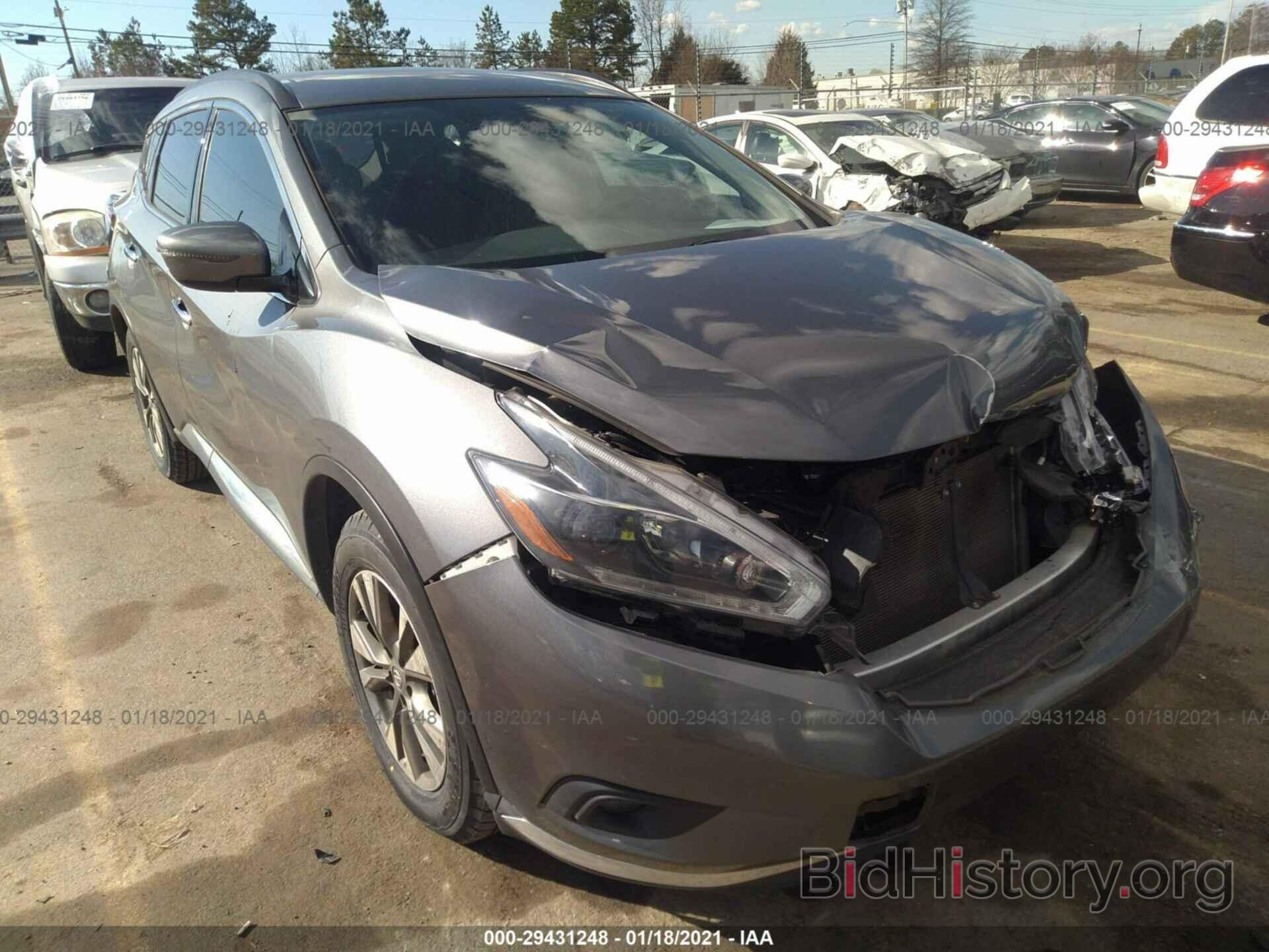 Photo 5N1AZ2MH2JN129671 - NISSAN MURANO 2018