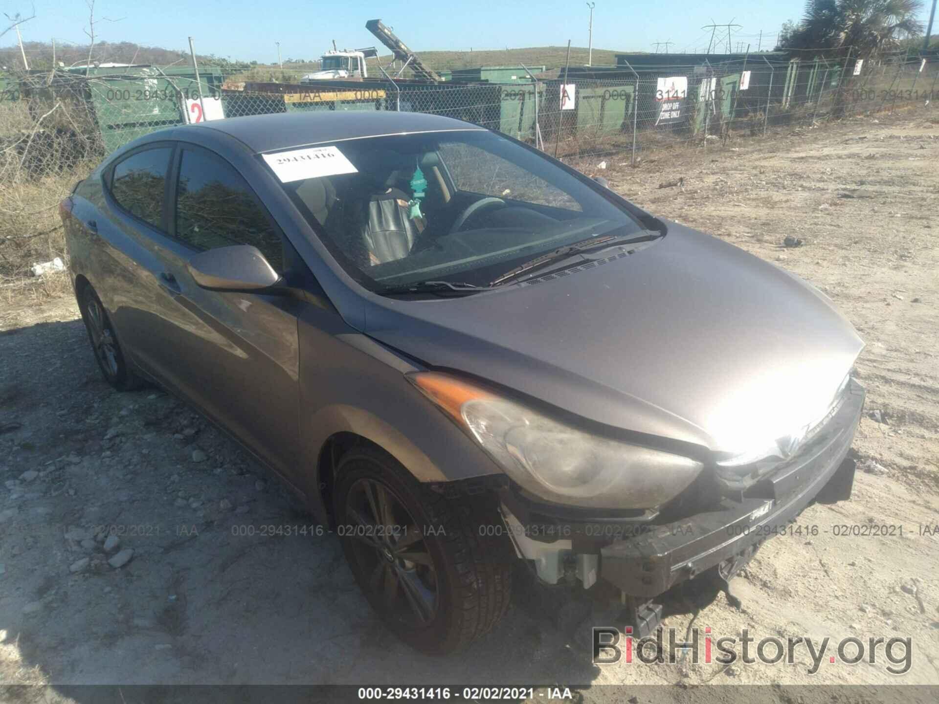 Photo 5NPDH4AE4DH267873 - HYUNDAI ELANTRA 2013