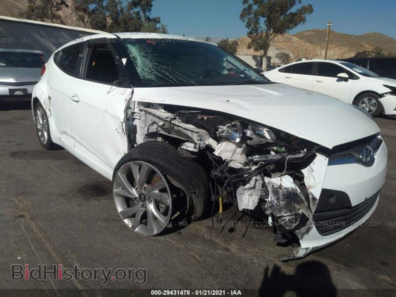 2016 Hyundai VELOSTER (VIN KMHTC6AD4GU260974) — фото 1 из 11, IAAI, повреждение: подвеска