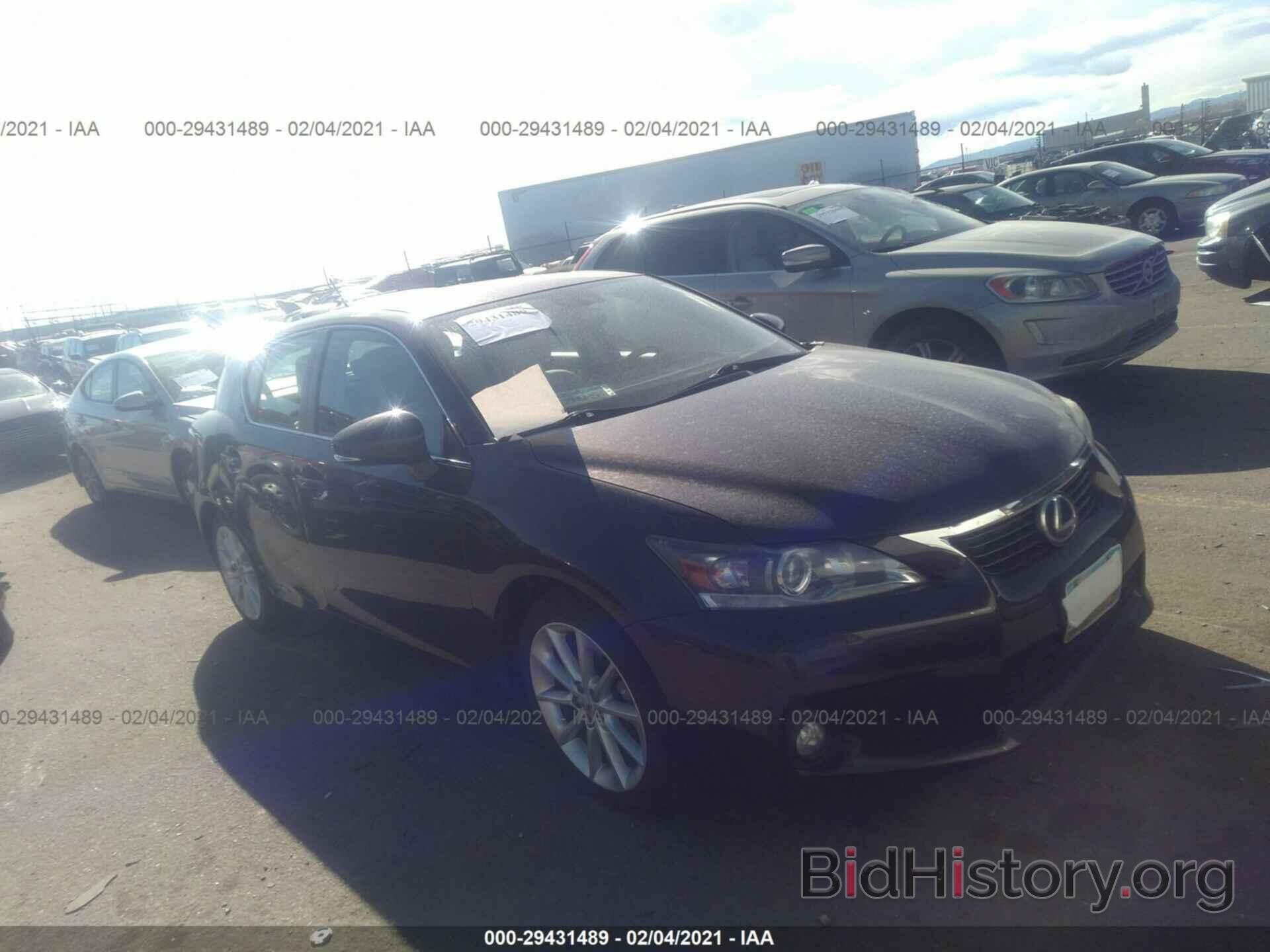 Photo JTHKD5BH6C2047053 - LEXUS CT 200H 2012