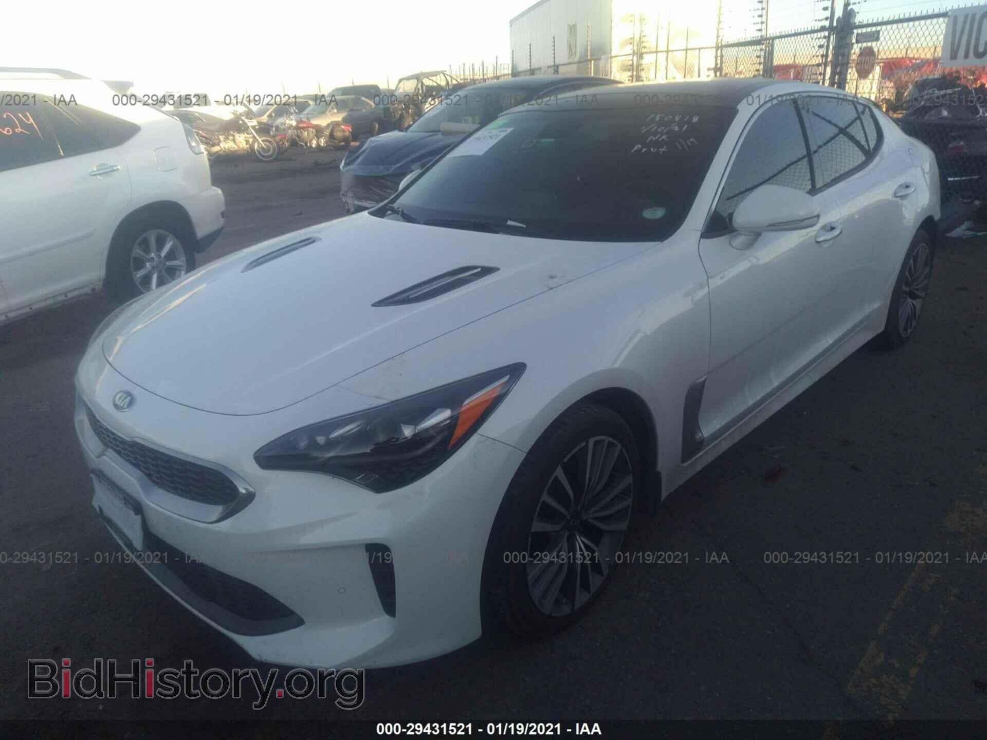2018 KIA STINGER - VIN: KNAE25LA7J6039391 - Фото 2