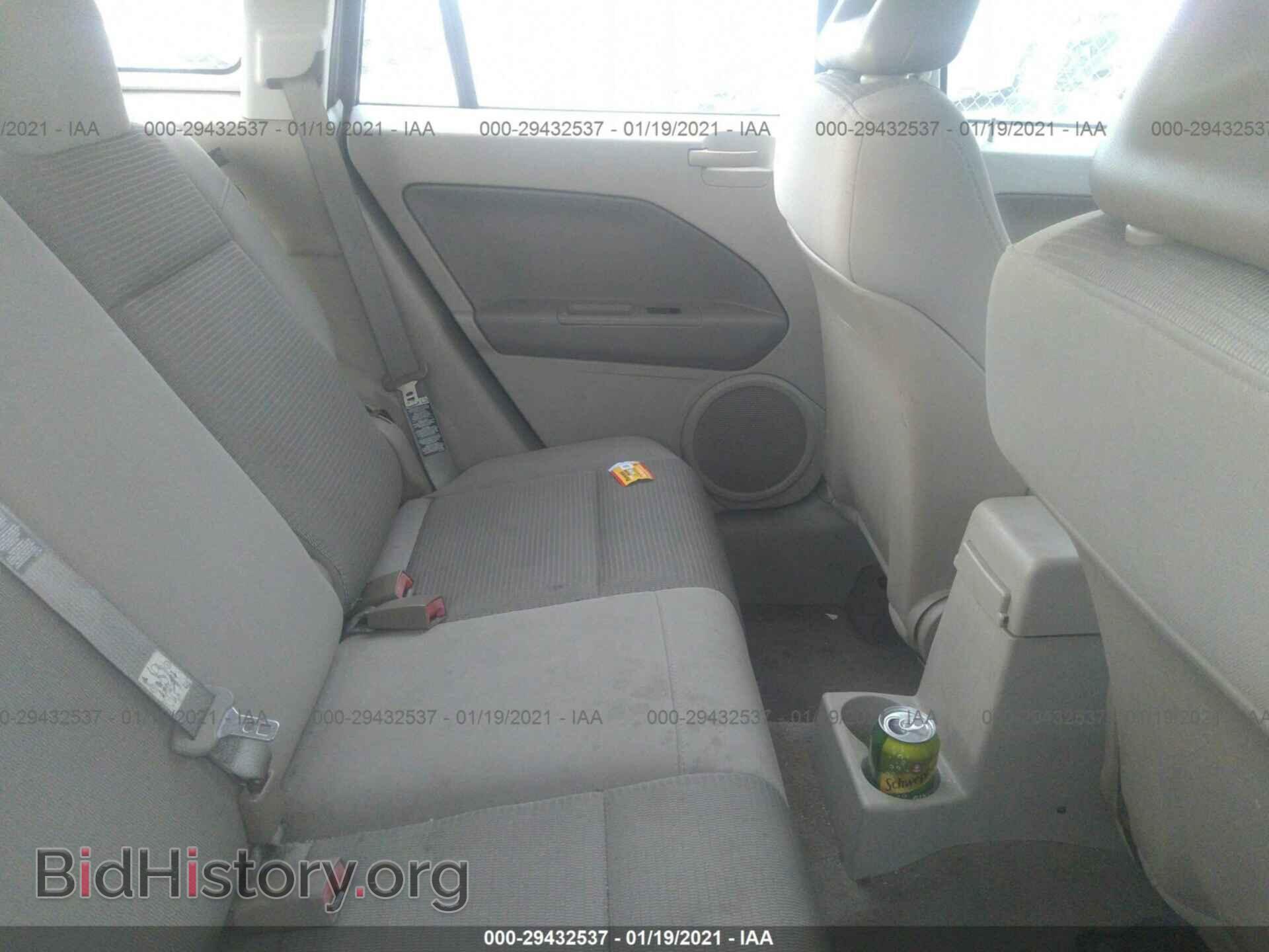 2007 DODGE CALIBER - VIN: 1B3HB48B47D154533 - Photo 8