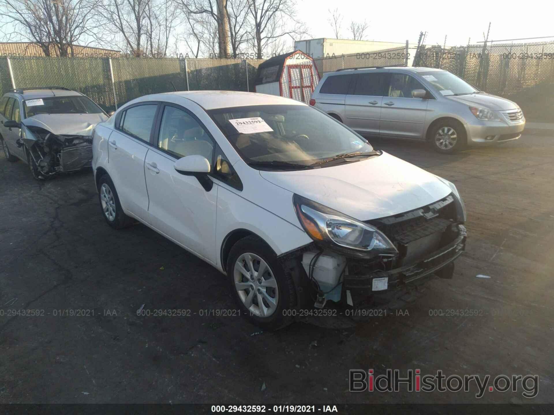 Photo KNADM4A35G6588584 - KIA RIO 2016