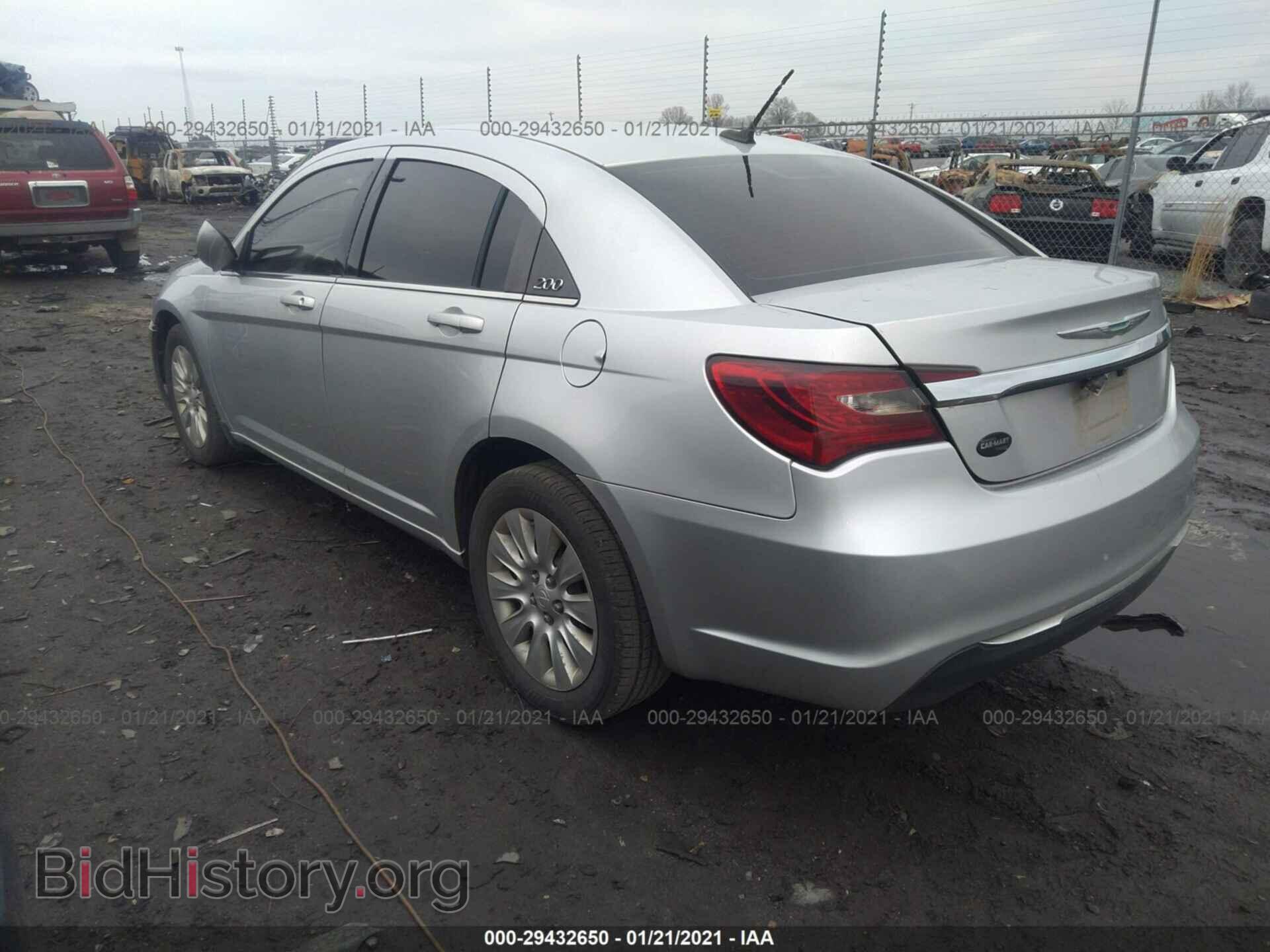 2012 CHRYSLER 200 - VIN: 1C3CCBAB8CN223057 - Фото 3