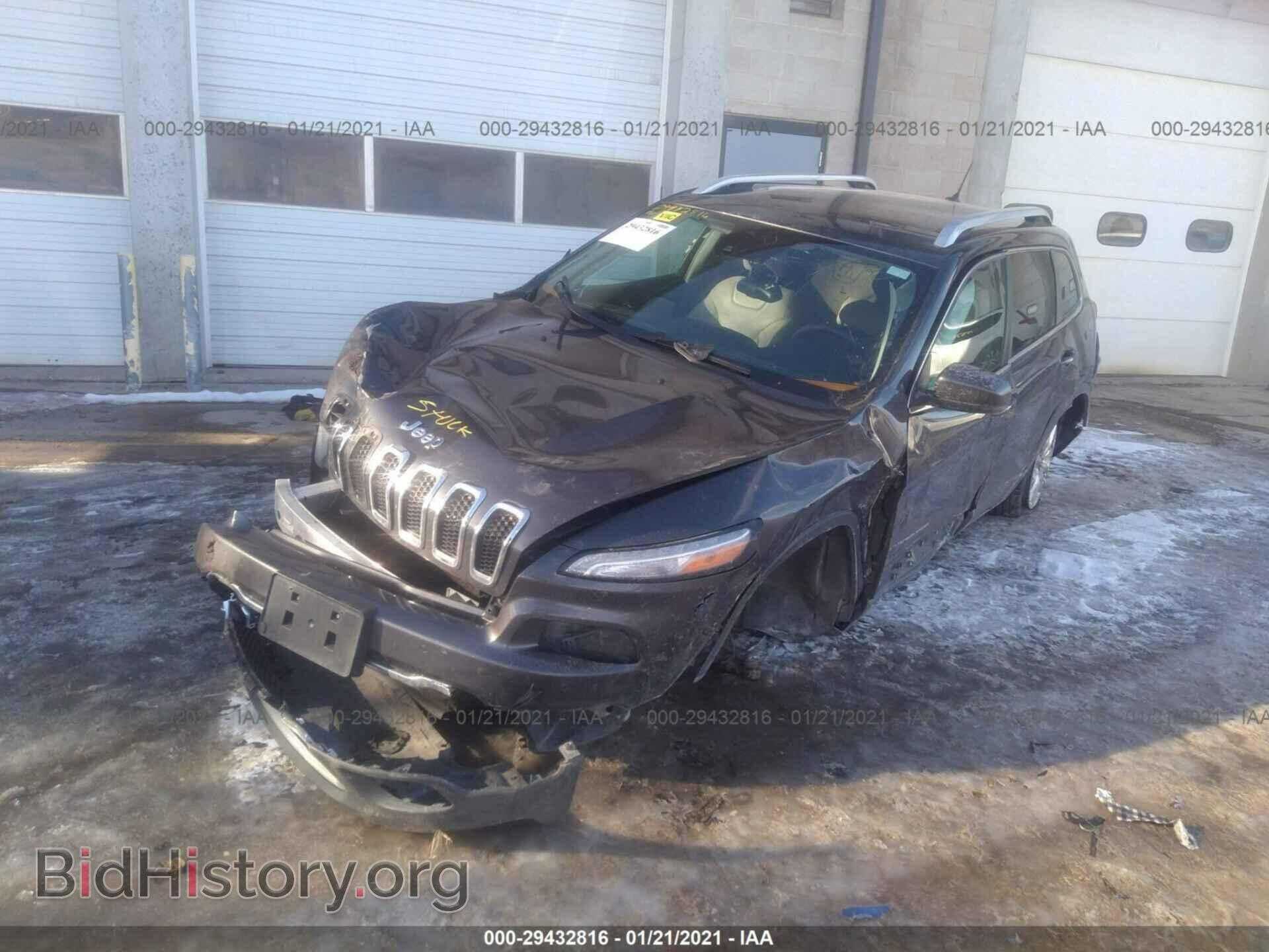 2015 JEEP CHEROKEE - VIN: 1C4PJMDBXFW593404 - Фото 2