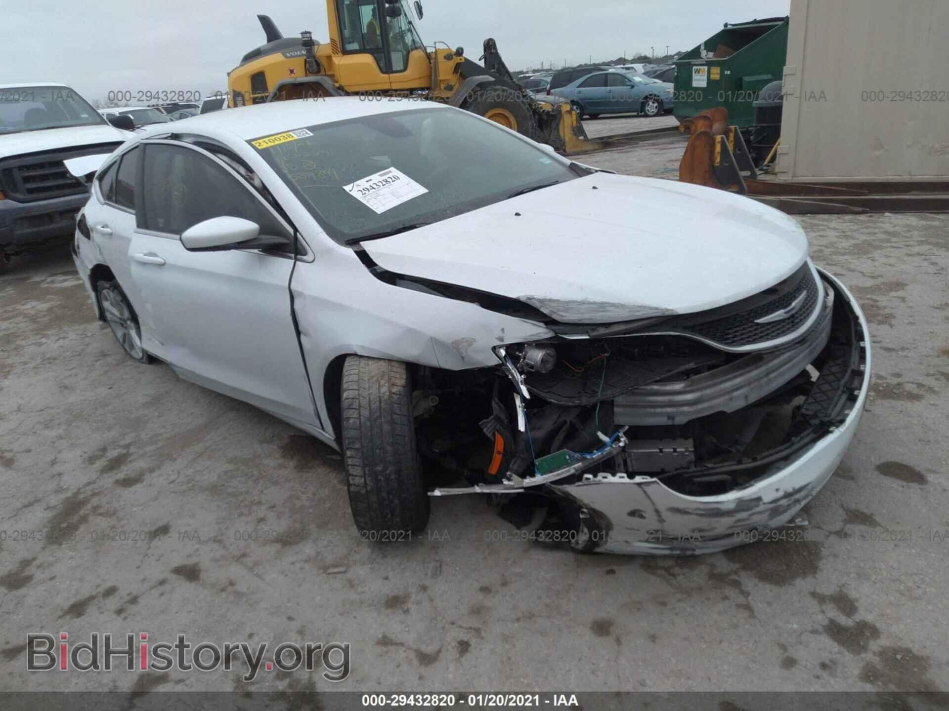 Photo 1C3CCCABXFN589841 - CHRYSLER 200 2015