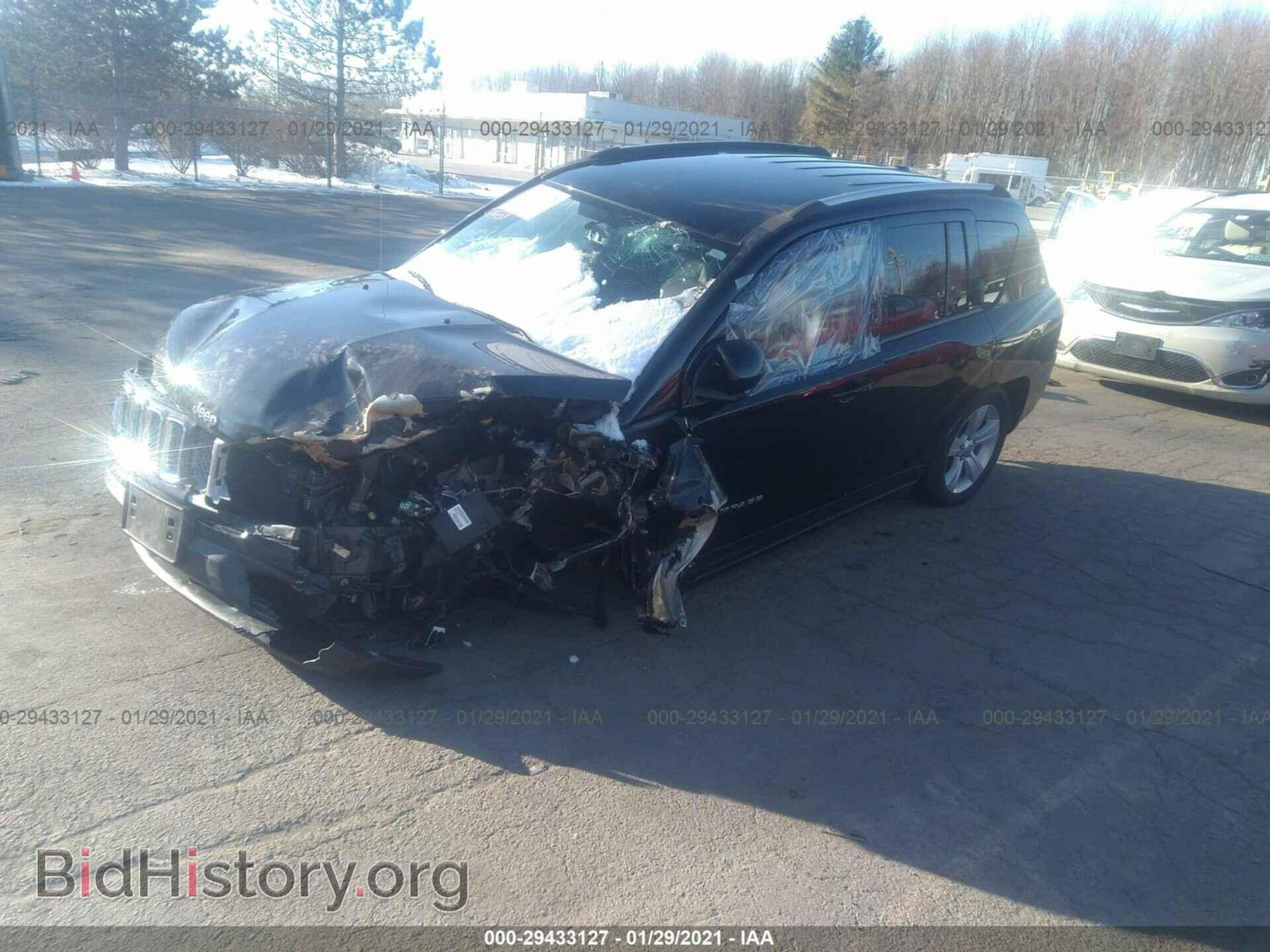 2016 JEEP COMPASS - VIN: 1C4NJDEB1GD587008 - Фото 2