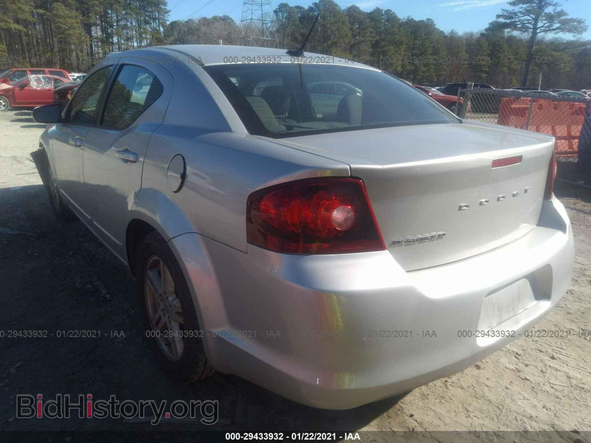 2012 DODGE AVENGER - VIN: 1C3CDZCB4CN135982 - Фото 3