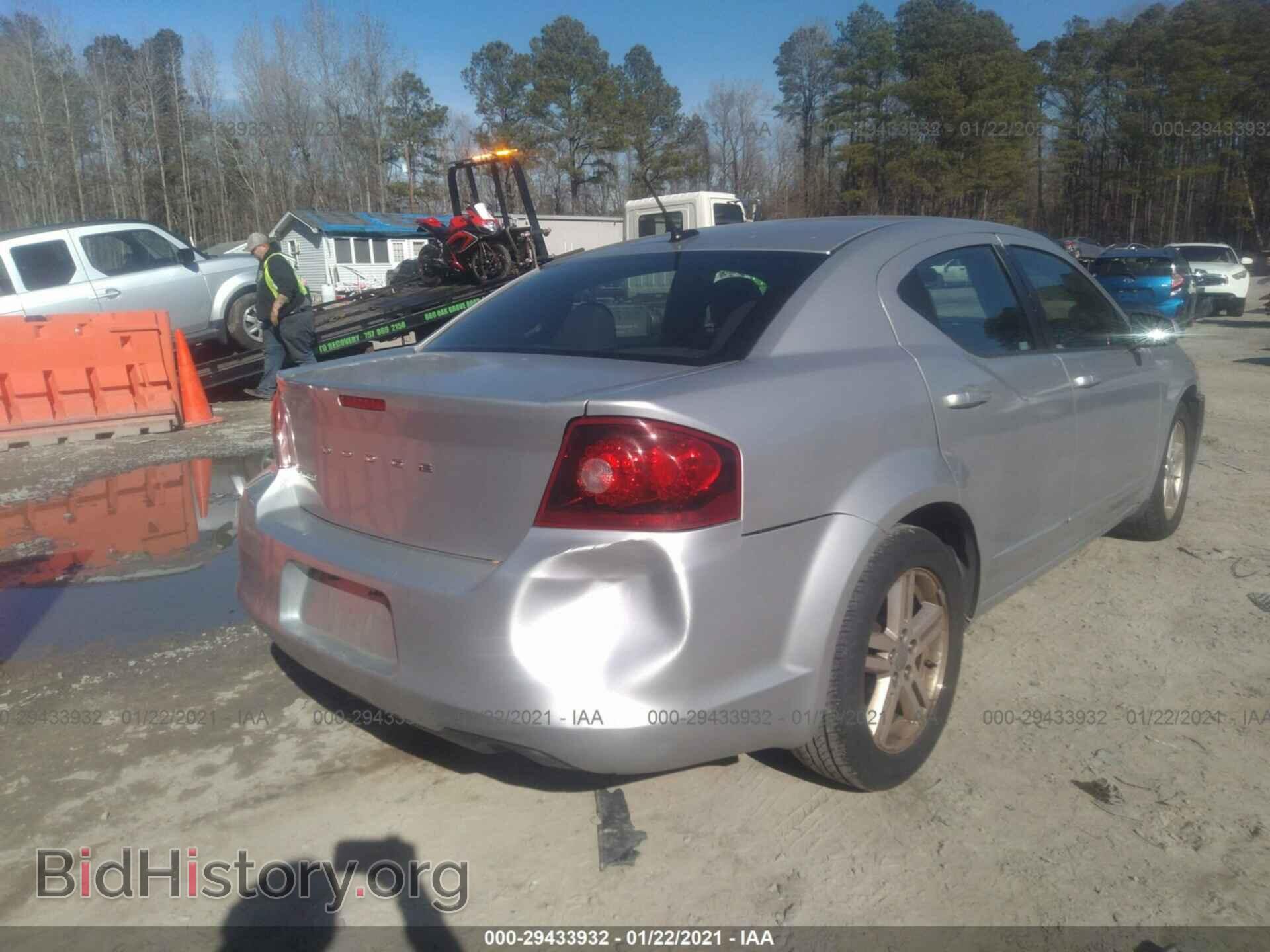 2012 DODGE AVENGER - VIN: 1C3CDZCB4CN135982 - Фото 4