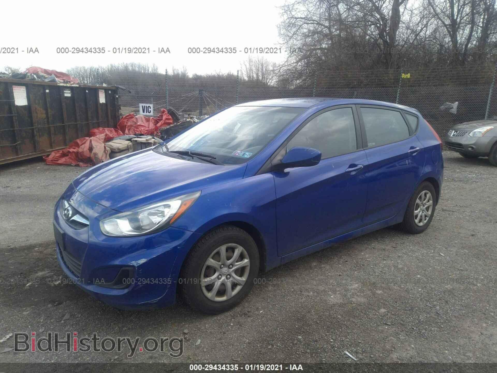 2012 HYUNDAI ACCENT - VIN: KMHCT5AE2CU046854 - Фото 2