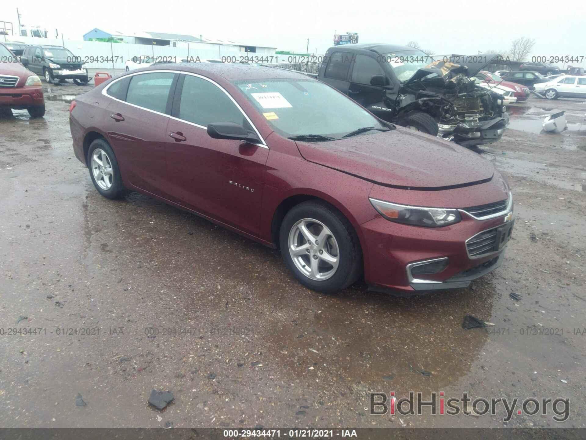 Photo 1G1ZB5ST5GF281279 - CHEVROLET MALIBU 2016