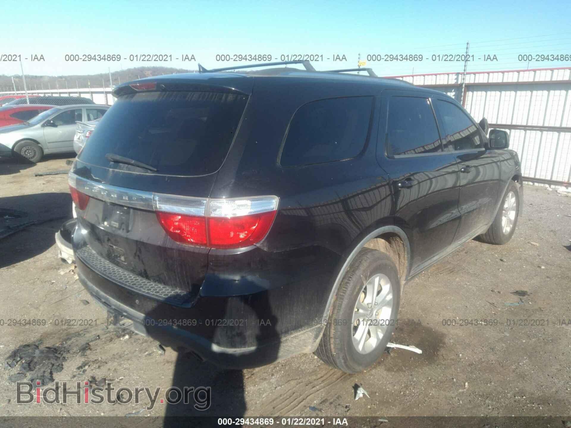 2012 DODGE DURANGO - VIN: 1C4SDHDT7CC172531 - Photo 4