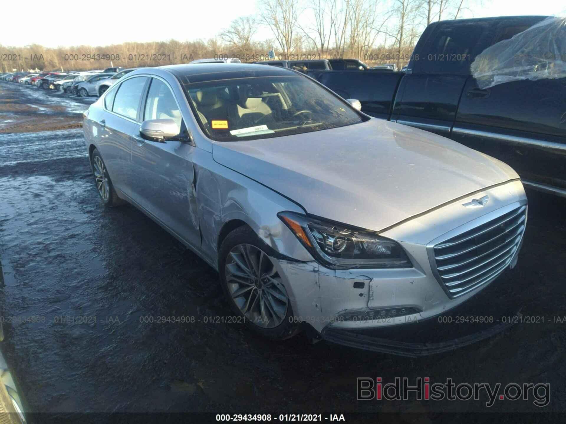 Photo KMHGN4JE3GU129978 - HYUNDAI GENESIS 2016