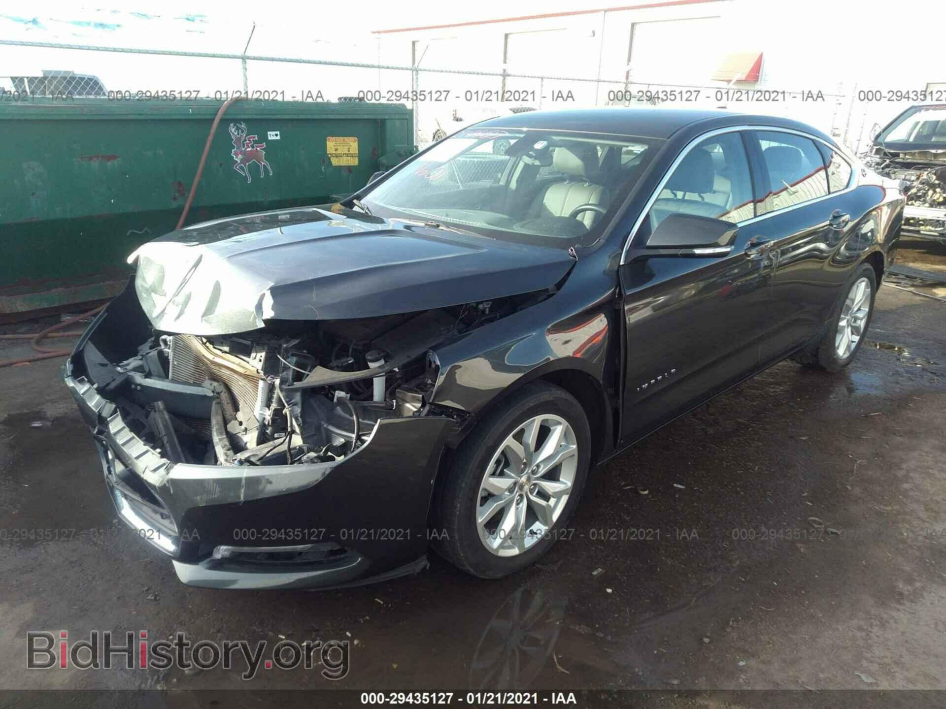 2018 CHEVROLET IMPALA - VIN: 2G1105S34J9165655 - Фото 2